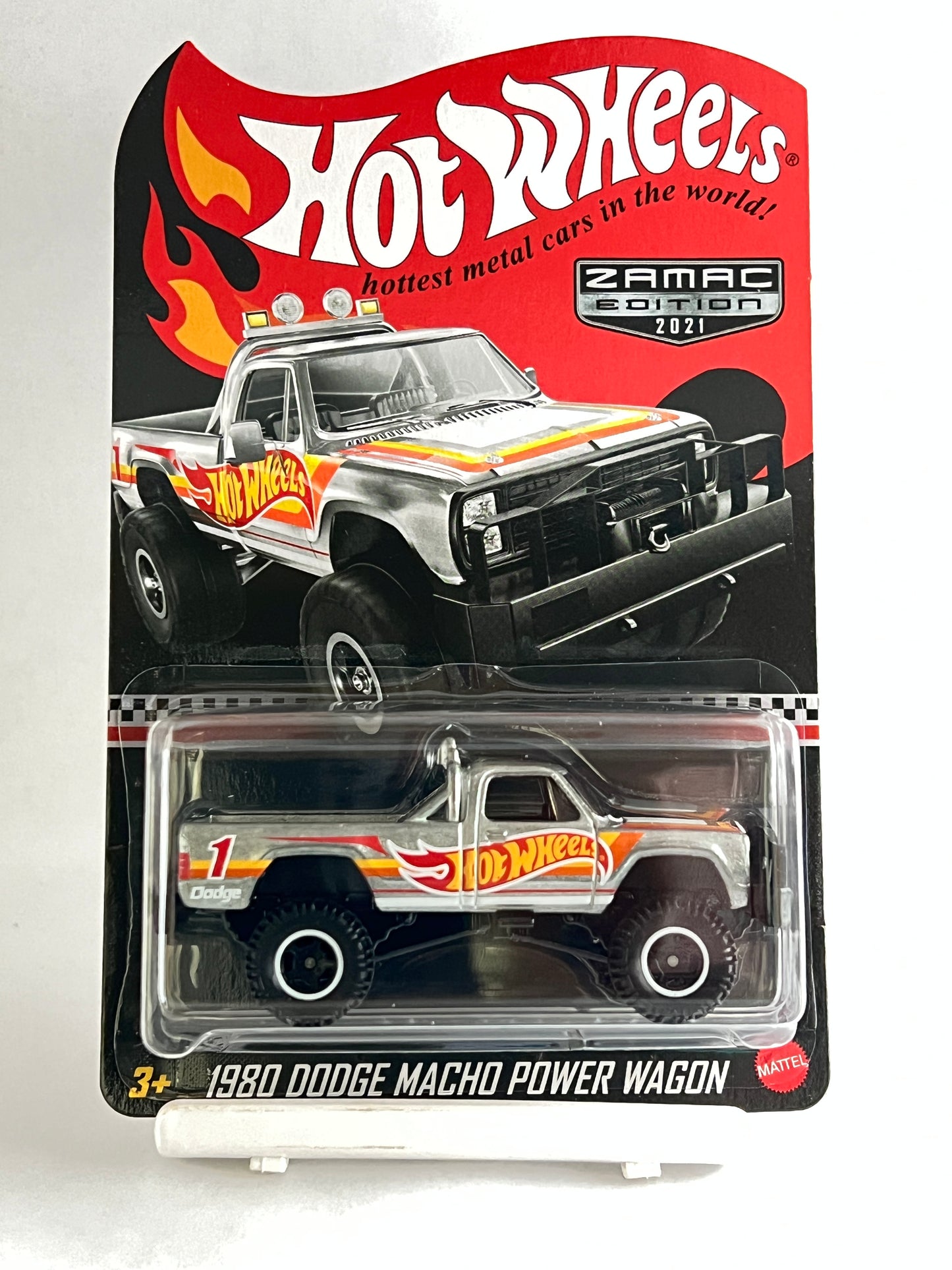 2021 COLLECTOR EDITION - ZAMAC - 1980 DODGE MACHO POWER WAGON - Its Fun- Hot wheels - matchbox - diecast