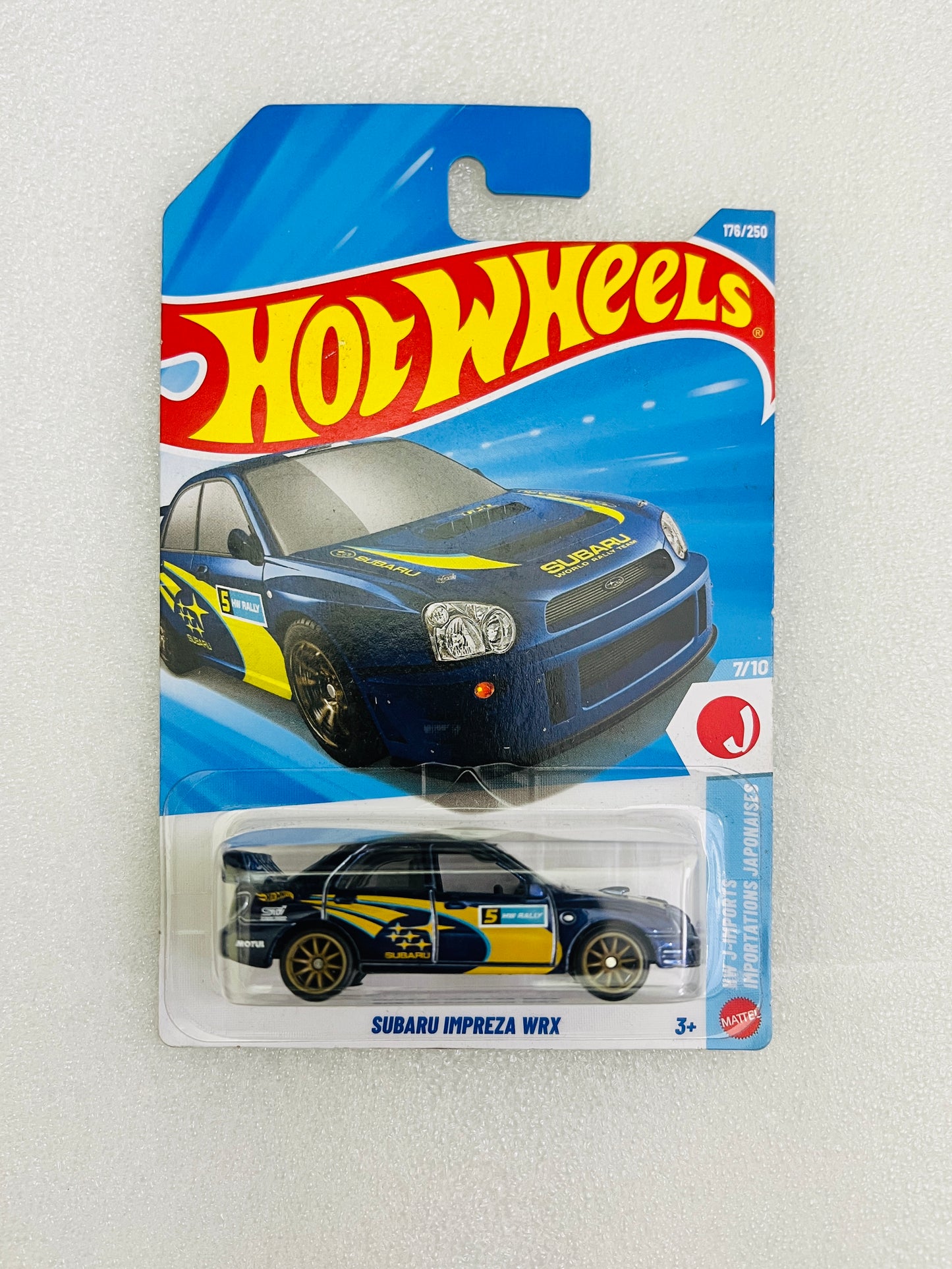 SUPER TREASURE HUNT - HOT WHEELS - SUBARU IMPREZA WRX - WITH PROTECTOR