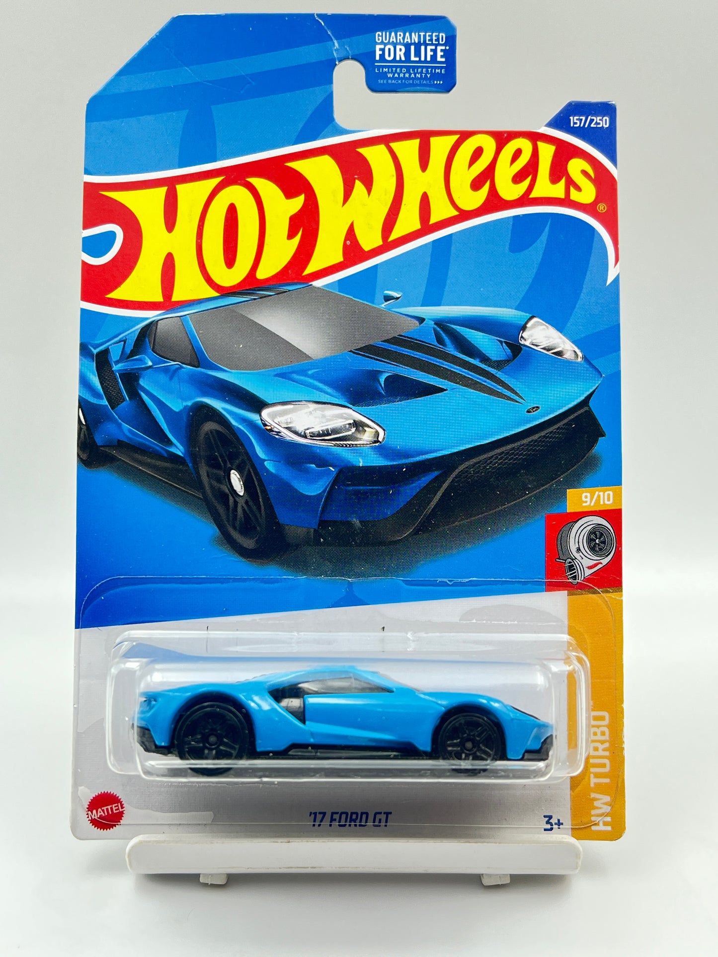 HOOK CREASE - IMPORTED - HOT WHEELS - 17 FORD GT - BLUE - B2