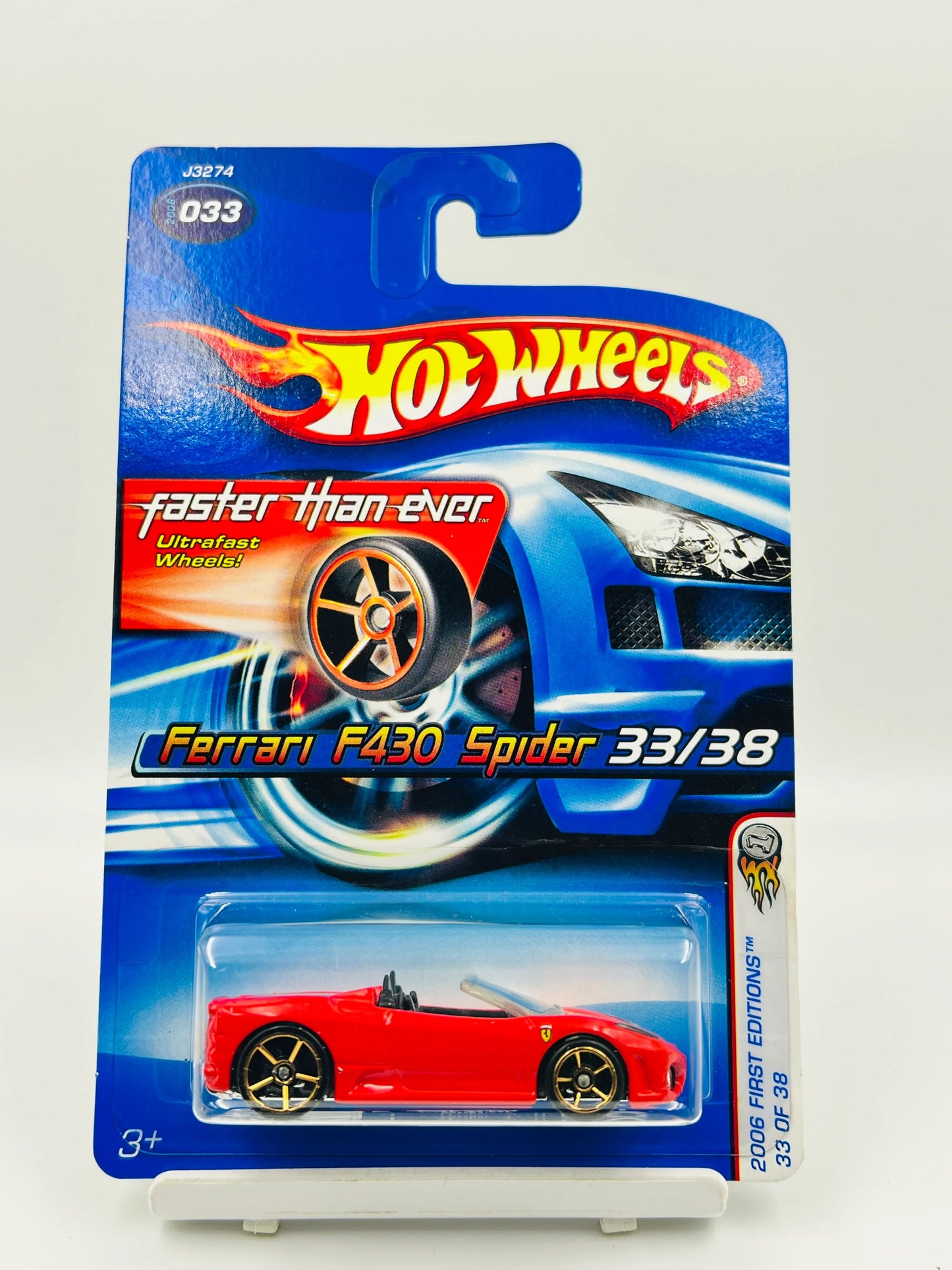 HOT WHEELS - FERRARI F430 SPIDER - RED - 2B - Its Fun