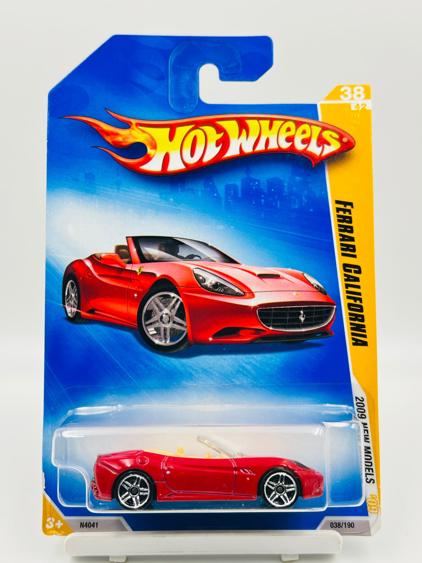 HOT WHEELS - FERRARI CALIFORNIA RED- 2A