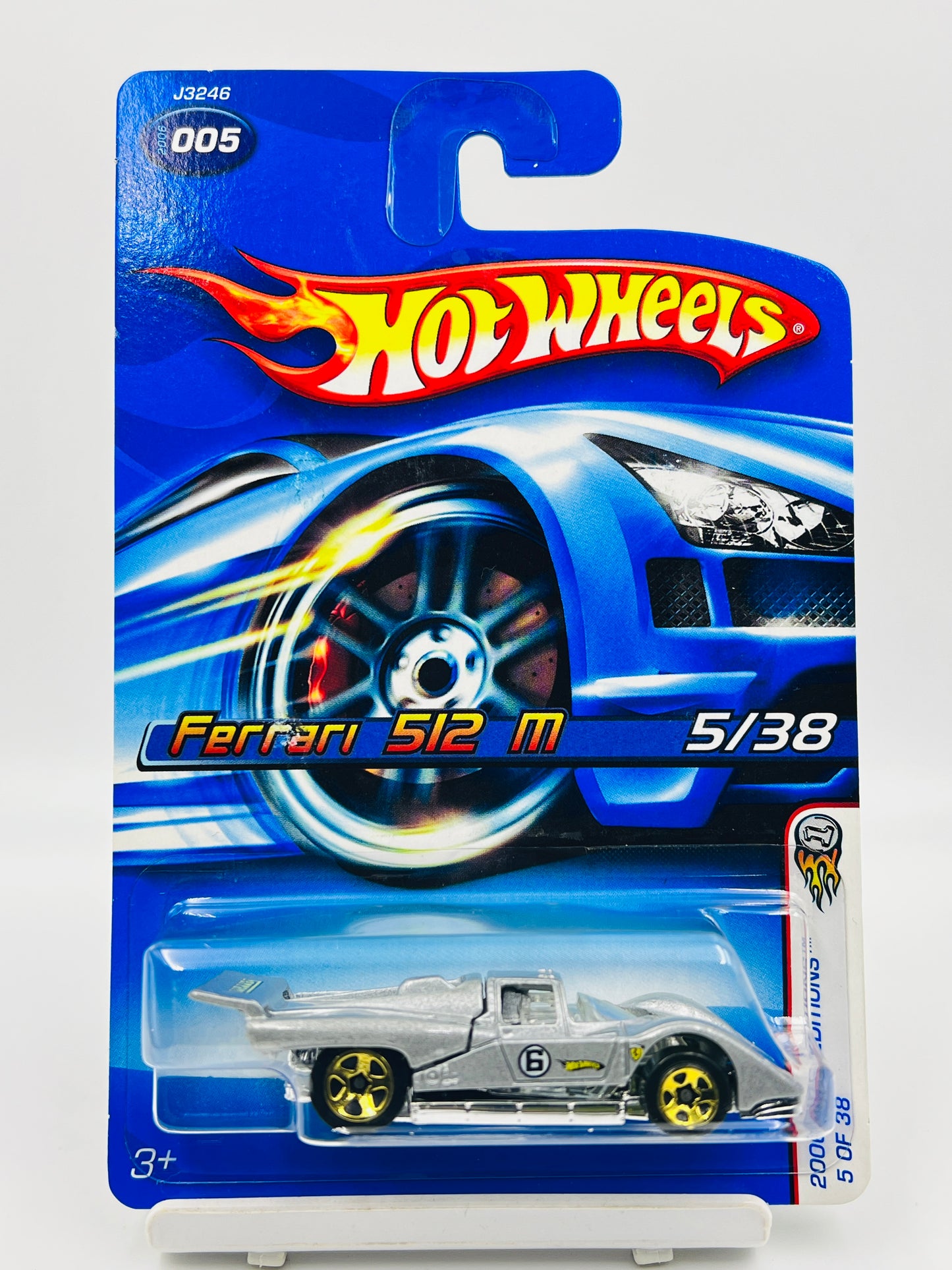 HOT WHEELS - FERRARI 512M - SILVER - 2A