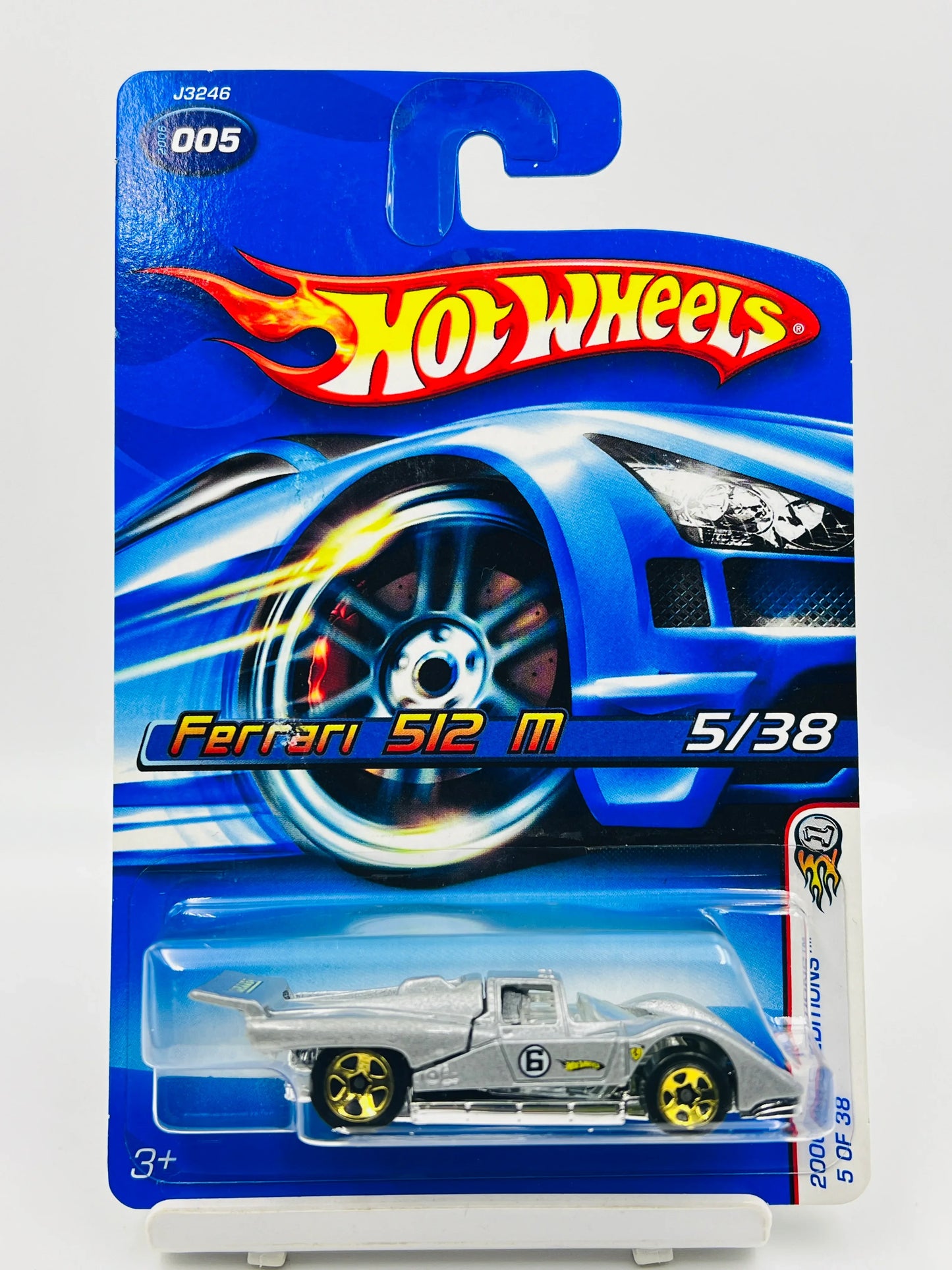 HOT WHEELS - FERRARI 512M - SILVER - 2A - Its Fun