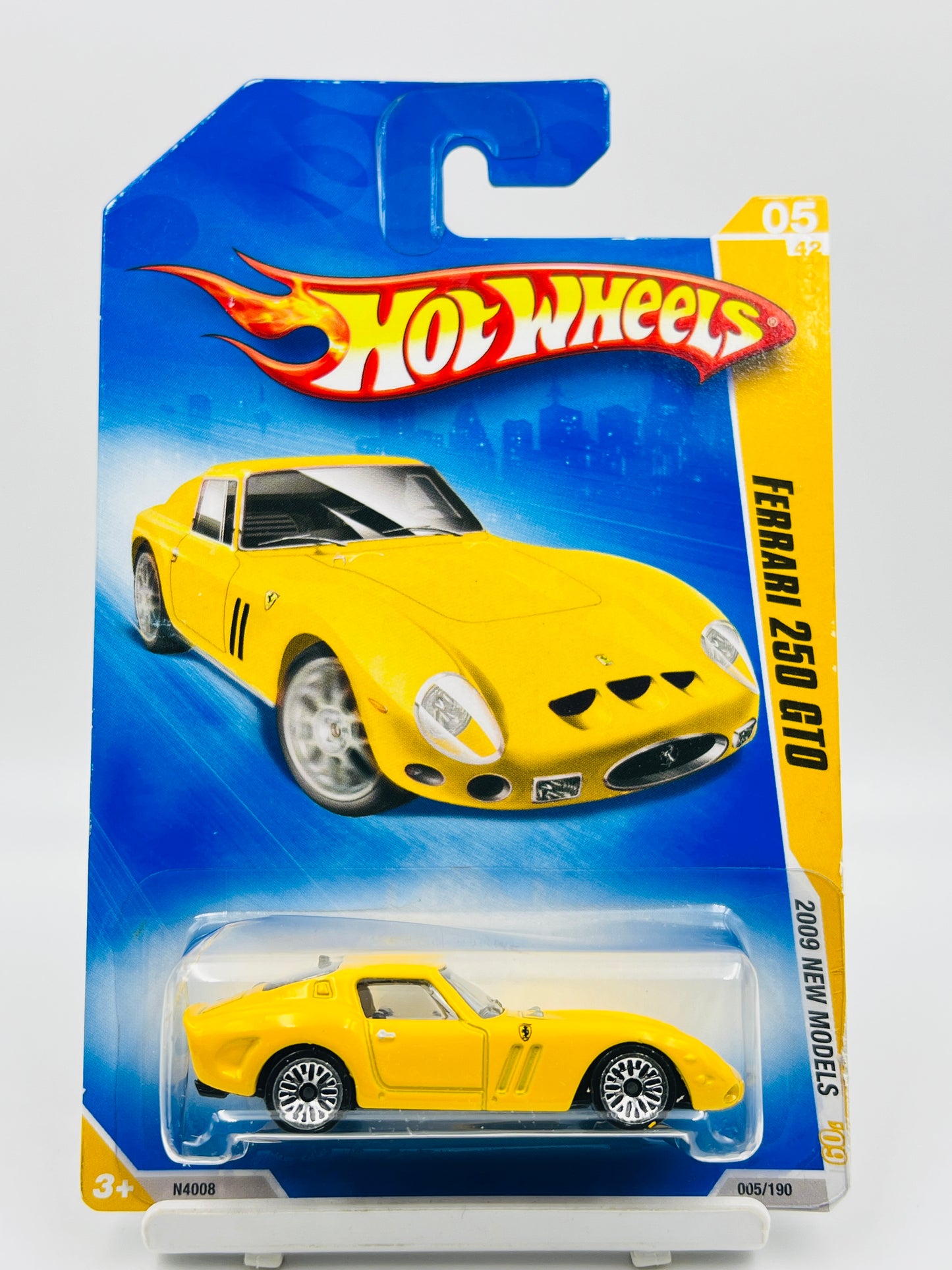 HOT WHEELS - FERRARI 250 GTO - YELLOW - 2A