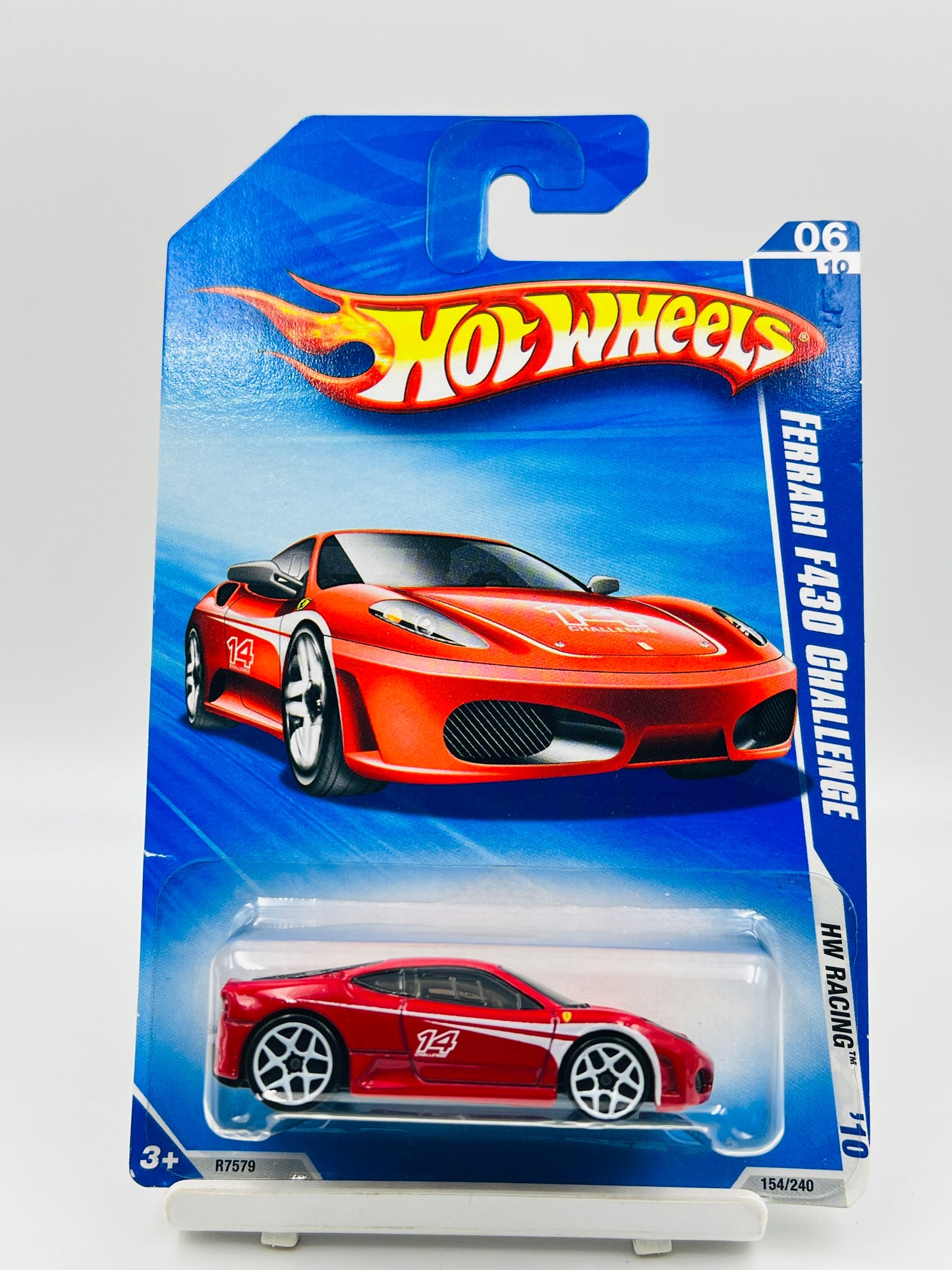 HOT WHEELS - FERRARI F430 CHALLENGE - RED - 2A