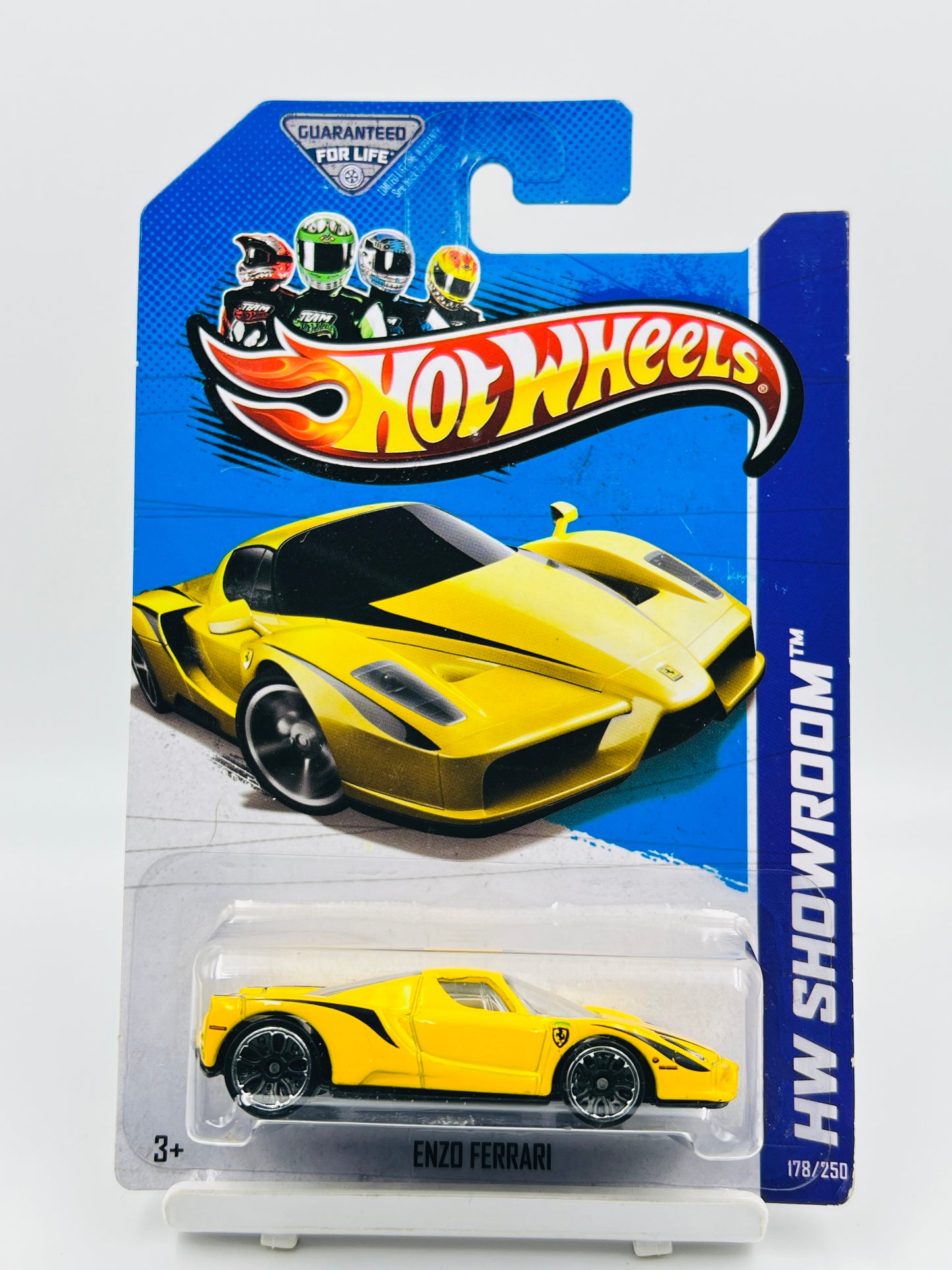 HOT WHEELS - FERRARI - ENZO FERRARI - YELLOW - 2A