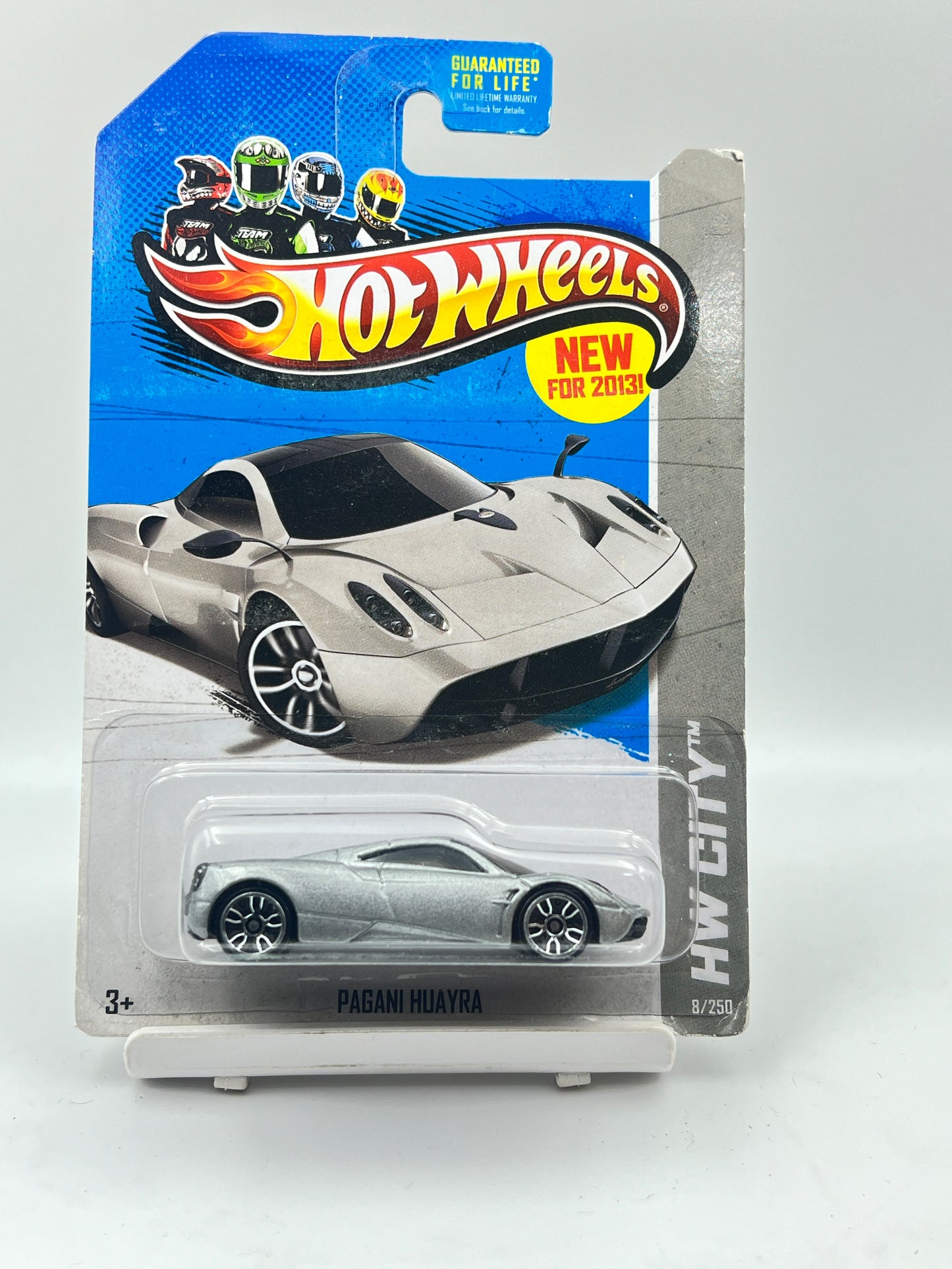 SOFT CORNERS - IMPORTED - HOT WHEELS - PAGANI HUAYRA - GREY - 2E