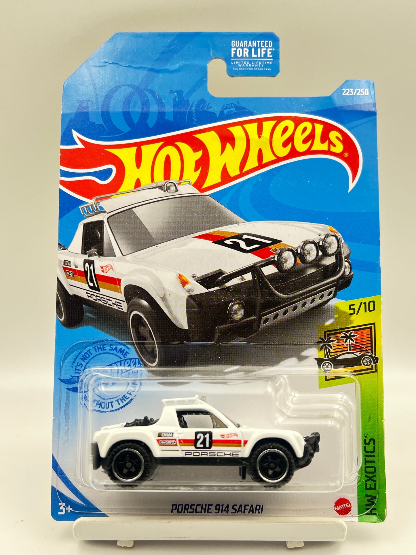 MILD CREASE - IMPORTED - HOT WHEELS - PORSCHE 914 SAFARI - 6A