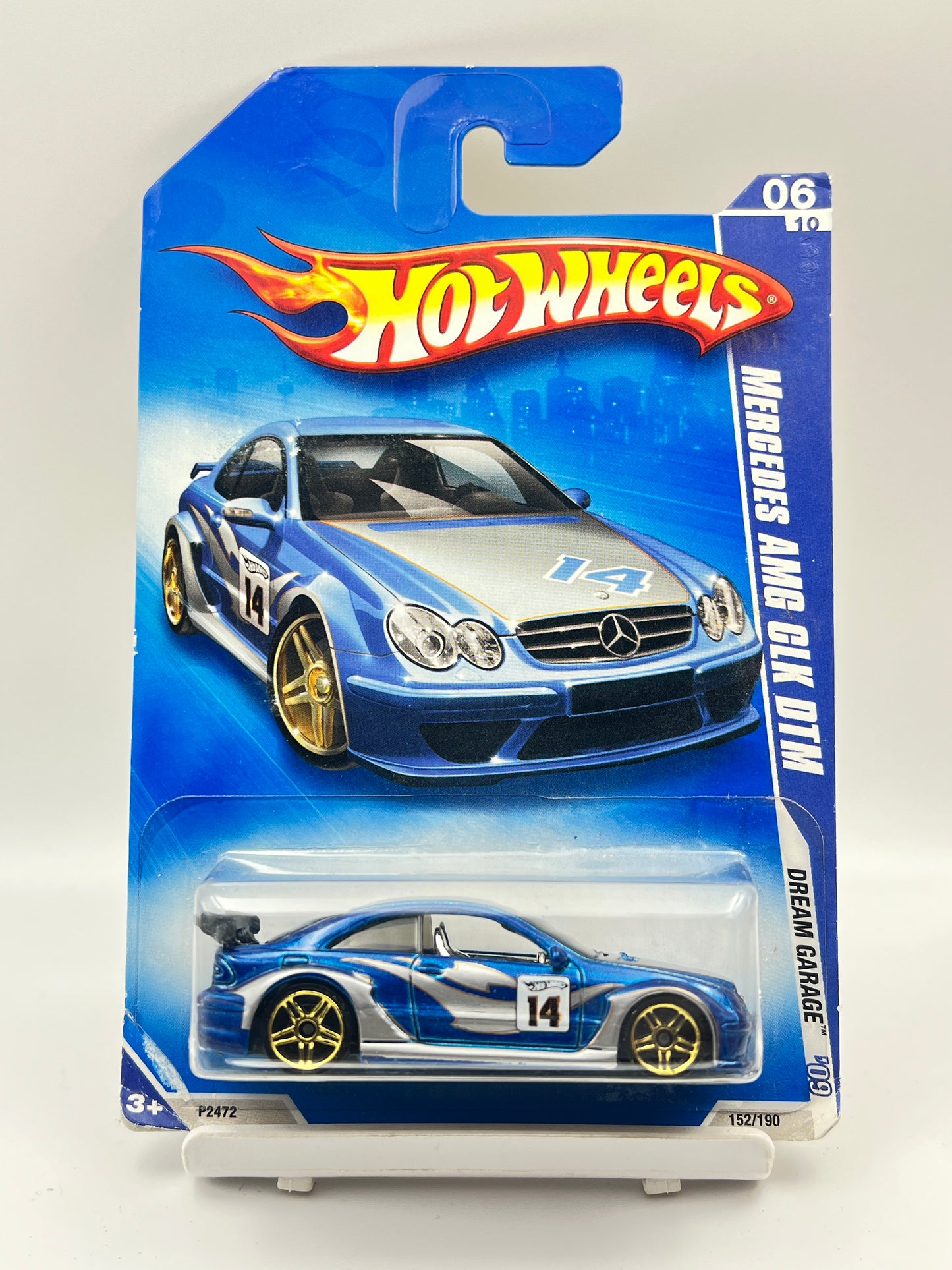 SOFT CORNERS IMPORTED - HOT WHEELS - MERCEDES AMG CLK DTM - 6A
