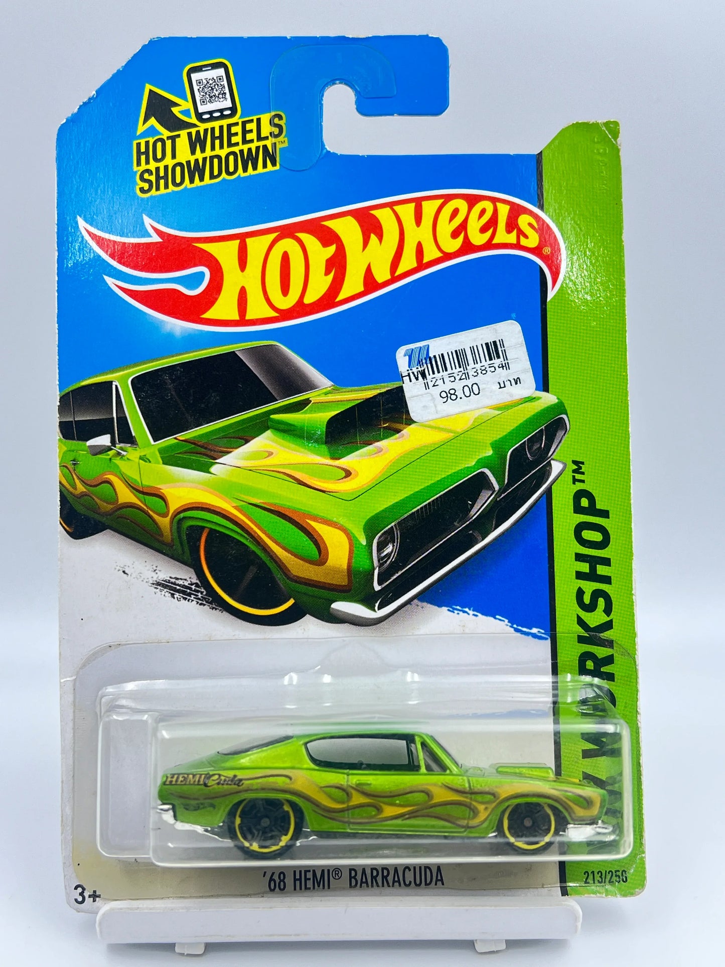 HOT WHEELS - 68 HEMI BARRACUDA - GREEN - 1C - Its Fun