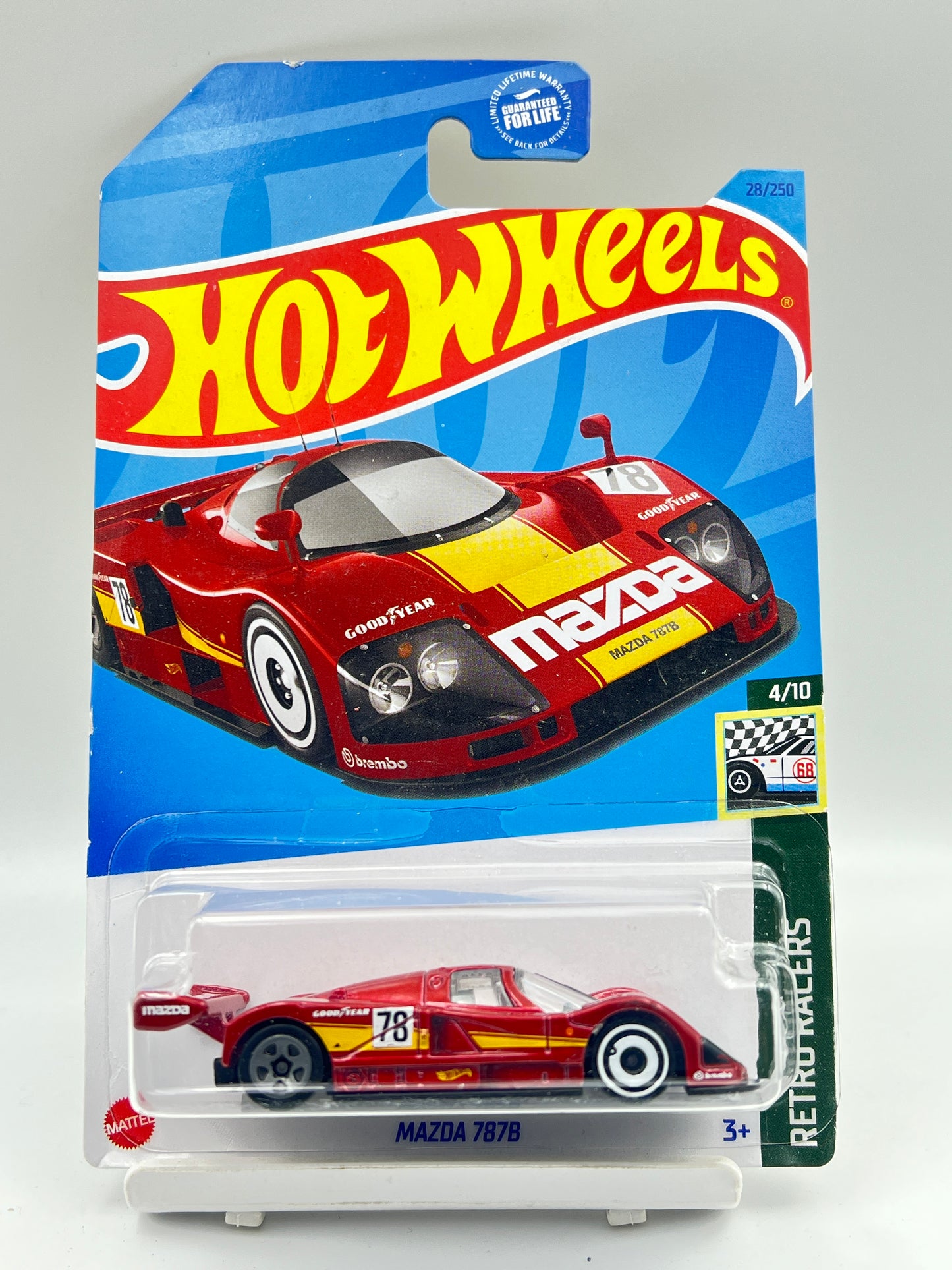 IMPORTED - HOT WHEELS - MAZDA 787B - MAROON - 6C