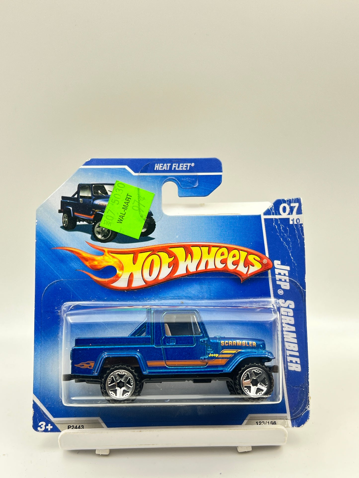 CREASED CARD - JEEP SCRAMBLER - BLUE - 6B