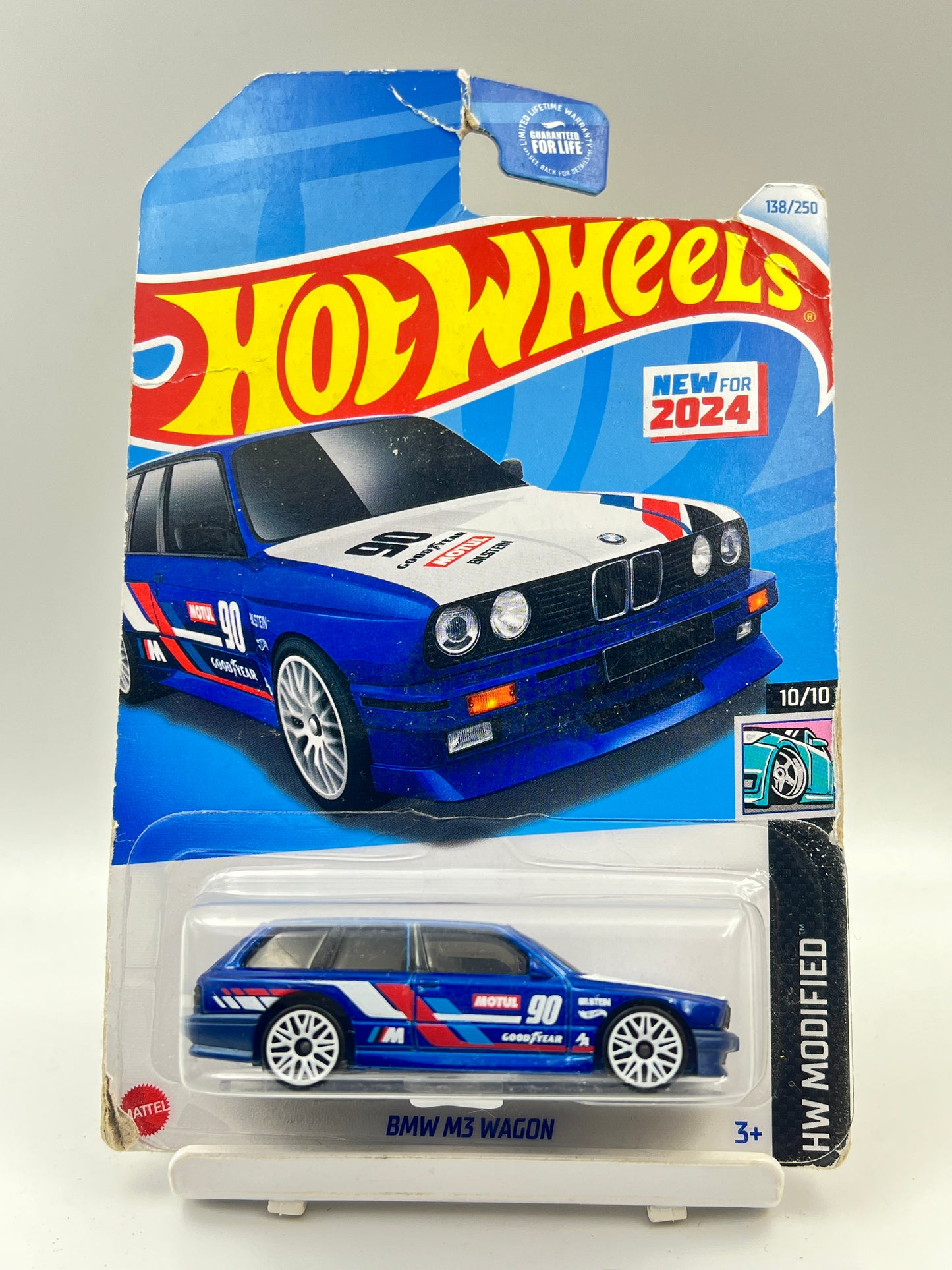 DAMAGED CARD - - IMPORTED - HOT WHEELS - BMW M3 WAGON - 4A