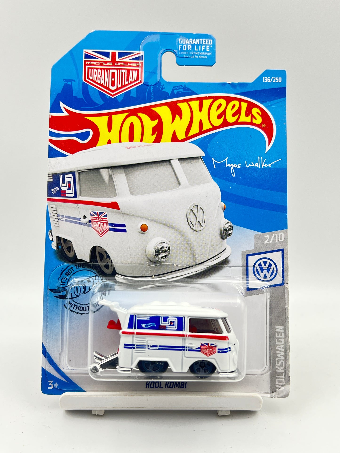 IMPORTED - HOT WHEELS - KOOL KOMBI - URBAN OUTLAW - WHITE - 4B