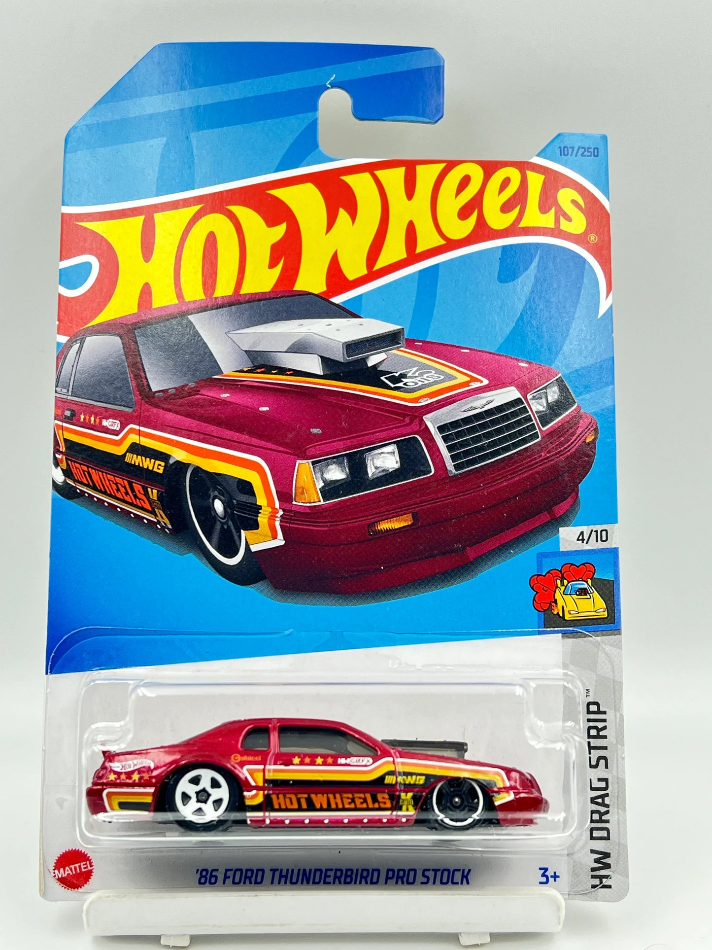 HOT WHEELS - 86 FORD THUNDERBIRD PRO STOCK - 3B - Its Fun