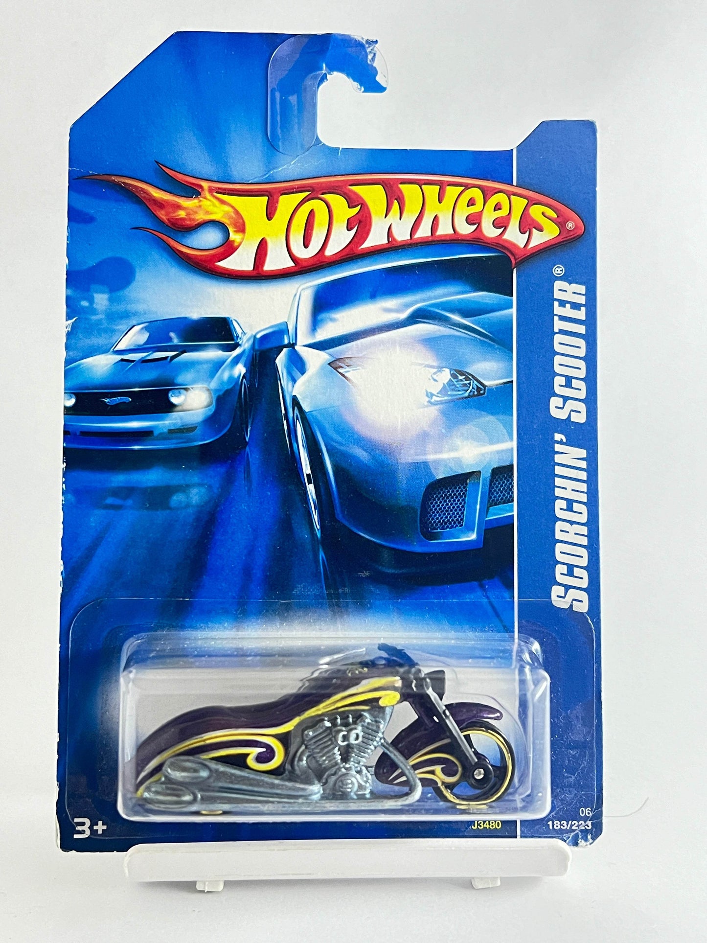 SCORCHIN SCOOTER -PURPLE- CARD AS IN IMAGE - 1B - Its Fun