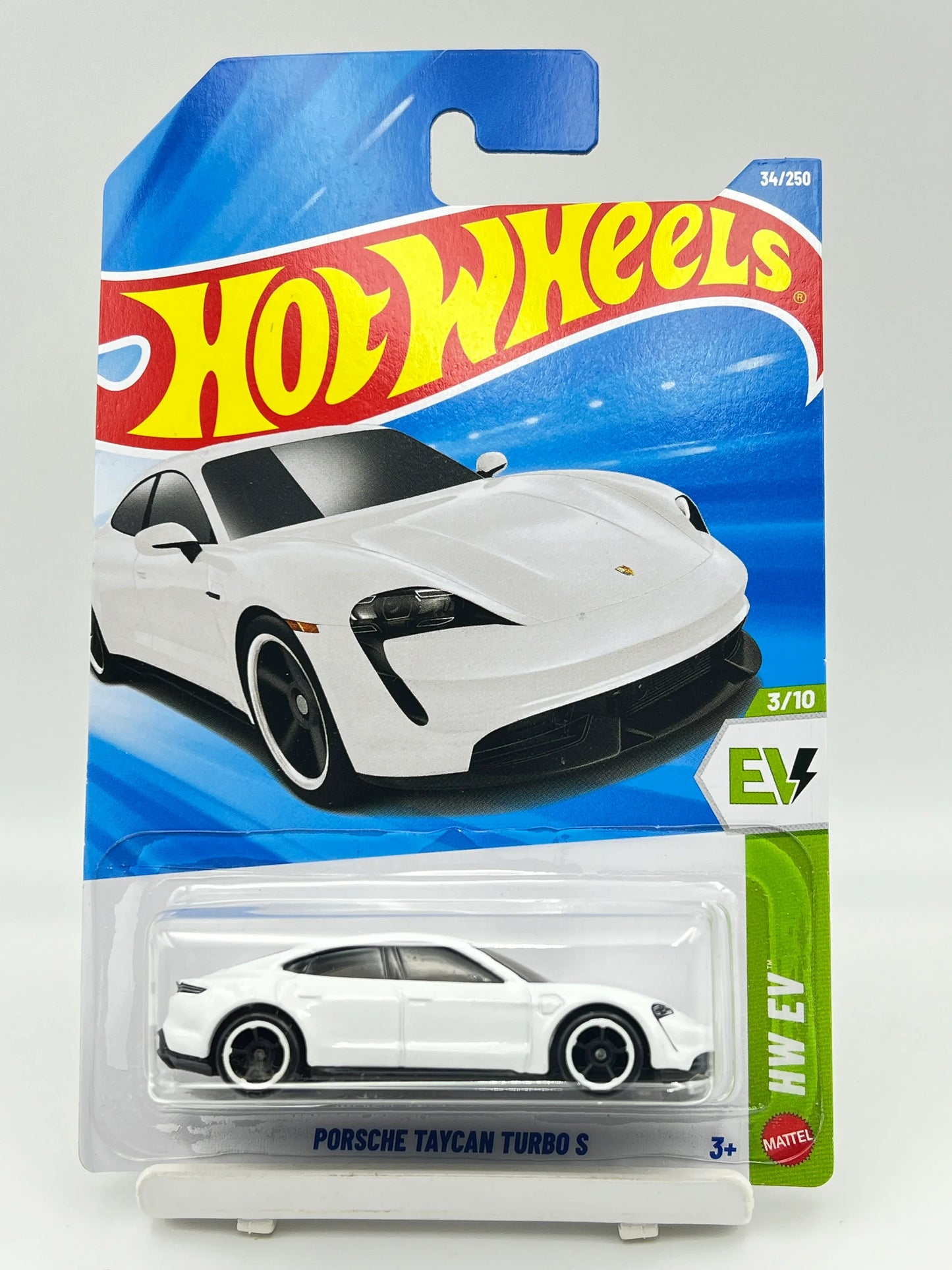 HOT WHEELS - PORSCHE TAYCAN TURBO S - WHITE - 3E - Its Fun