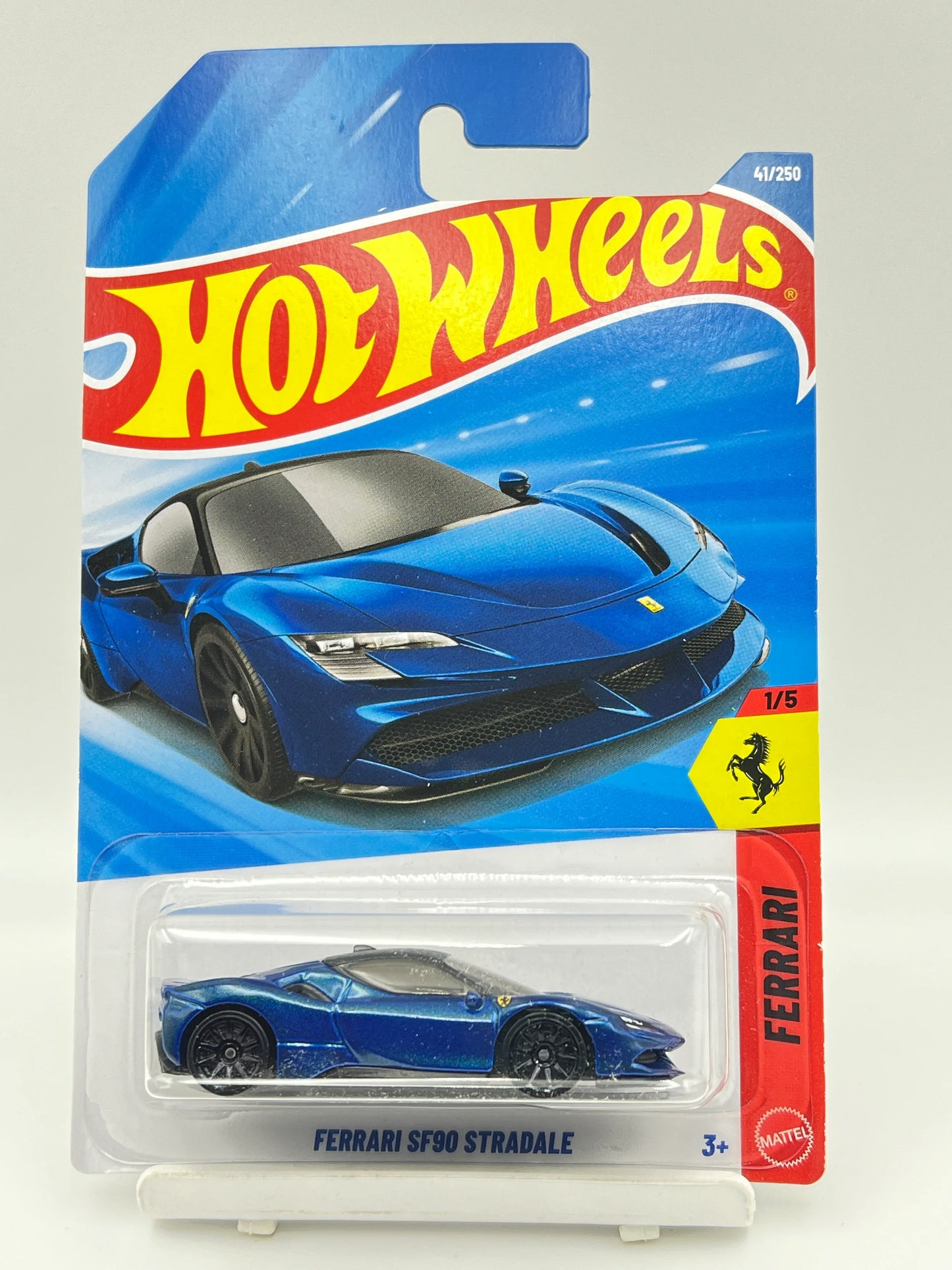 HOT WHEELS - FERRARI SF90 STRADALE - BLUE - 2B - Its Fun