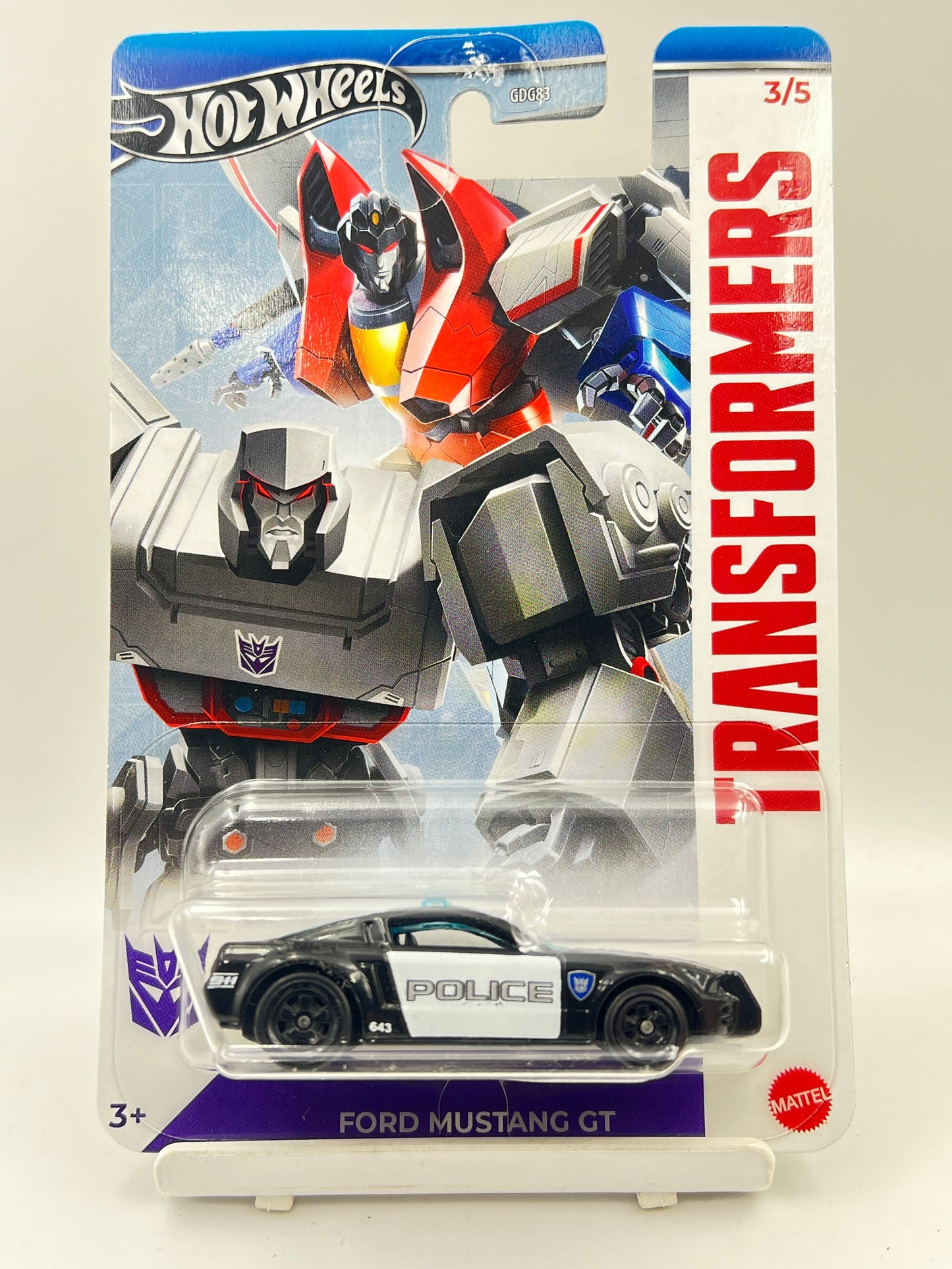 IMPORTED - HOT WHEELS - TRANSFORMERS - FORD MUSTANG GT - 5C