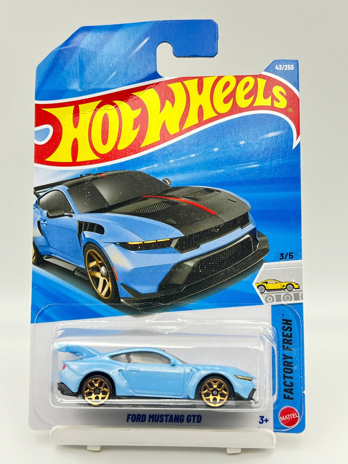CREASED - HOT WHEELS - FORD MUSTANG GTD - 4F - Its Fun
