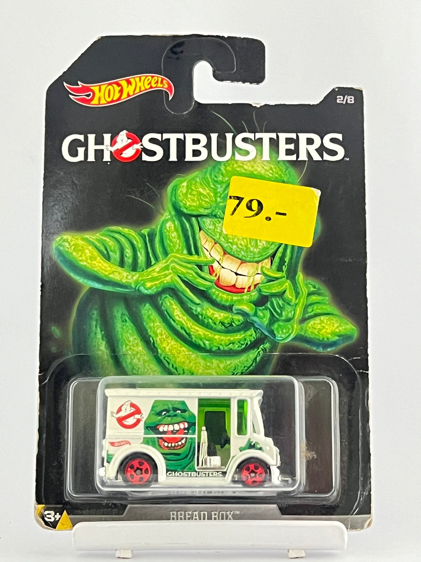 BREAD BOX - GHOSTBUSTERS - CARD CREASED SLIGHTLY - Its Fun- Hot wheels - matchbox - diecast