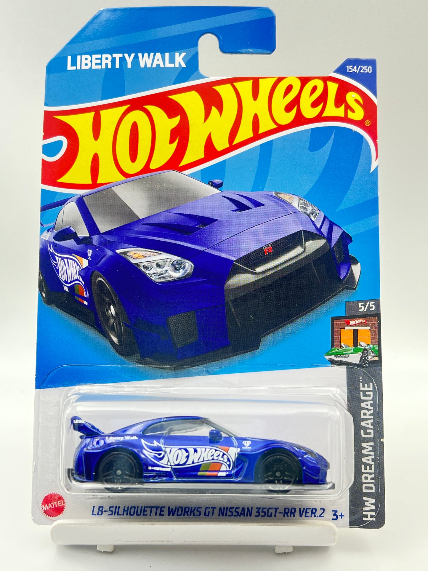 IMPORTED - HOT WHEELS - LB SILHOUETTE WORKS GT NISSAN 35GT-RR VER.2 - DARK BLUE - 4C