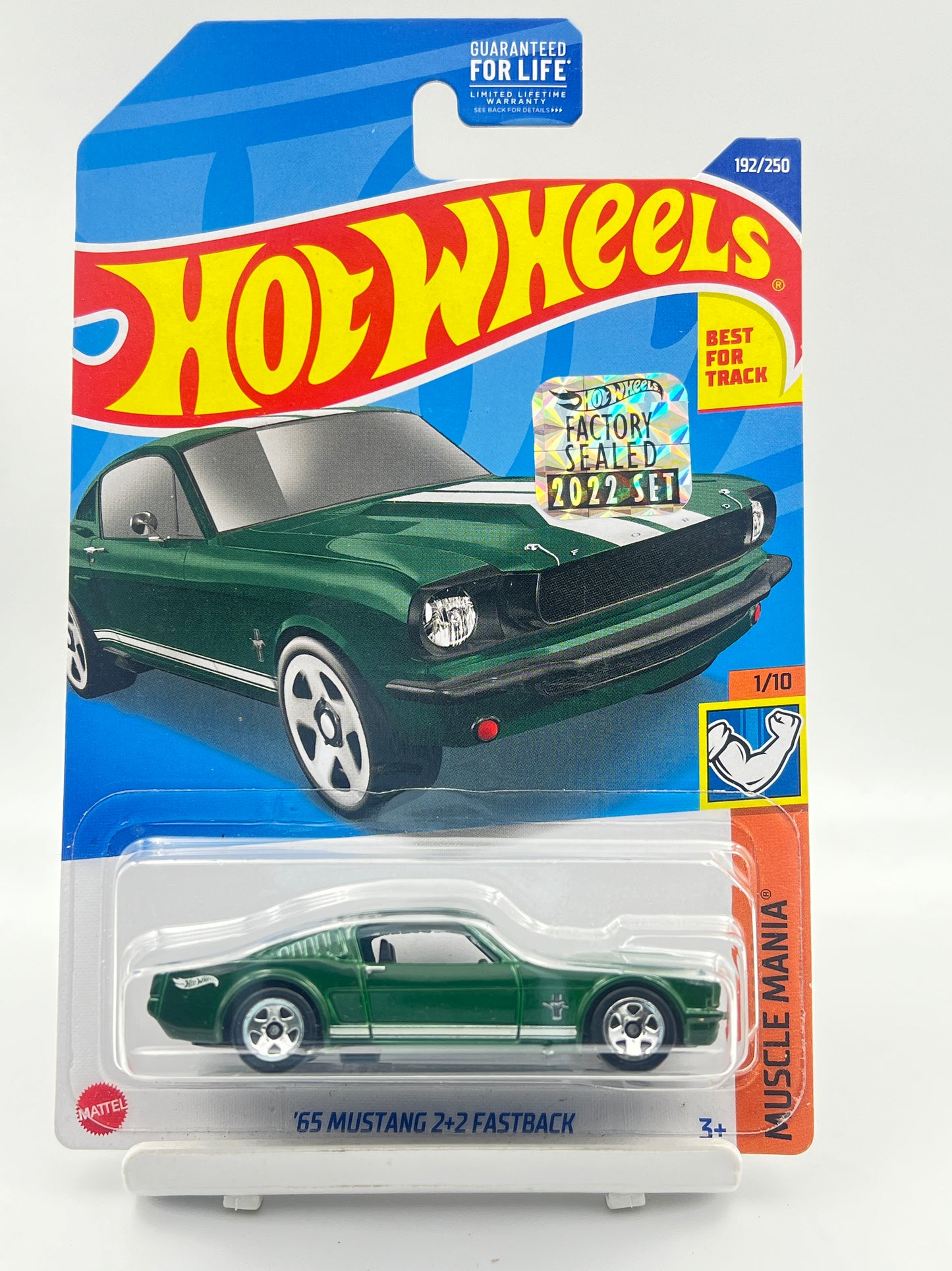 FACTORY SEALED - IMPORTED - HOT WHEELS - 65 MUSTANG 2+2 FASTBACK - 1C
