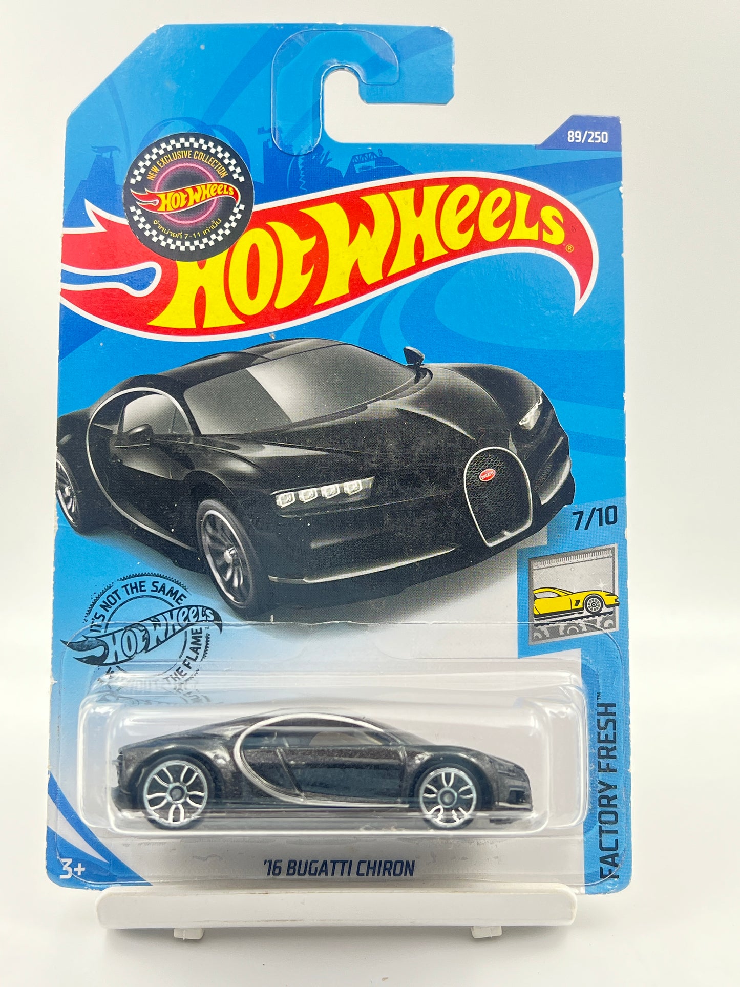 IMPORTED - HOT WHEELS - 16 BUGATTI CHIRON - BLACK - 1C