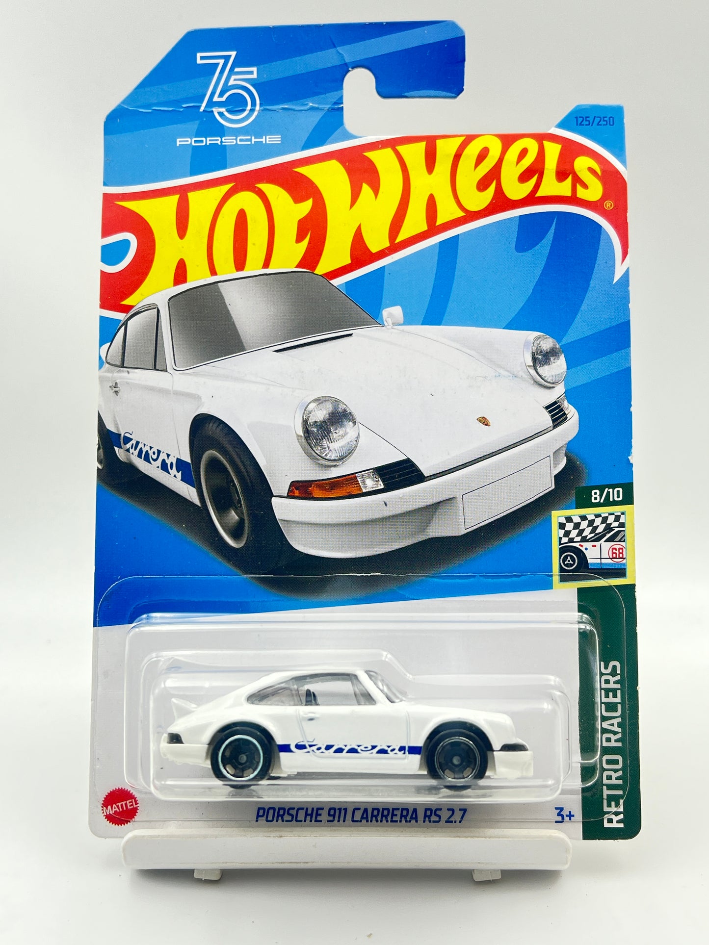 IMPORTED - HOT WHEELS - PORSCHE 911 CARRERA RS 2.7 - WHITE - 1A