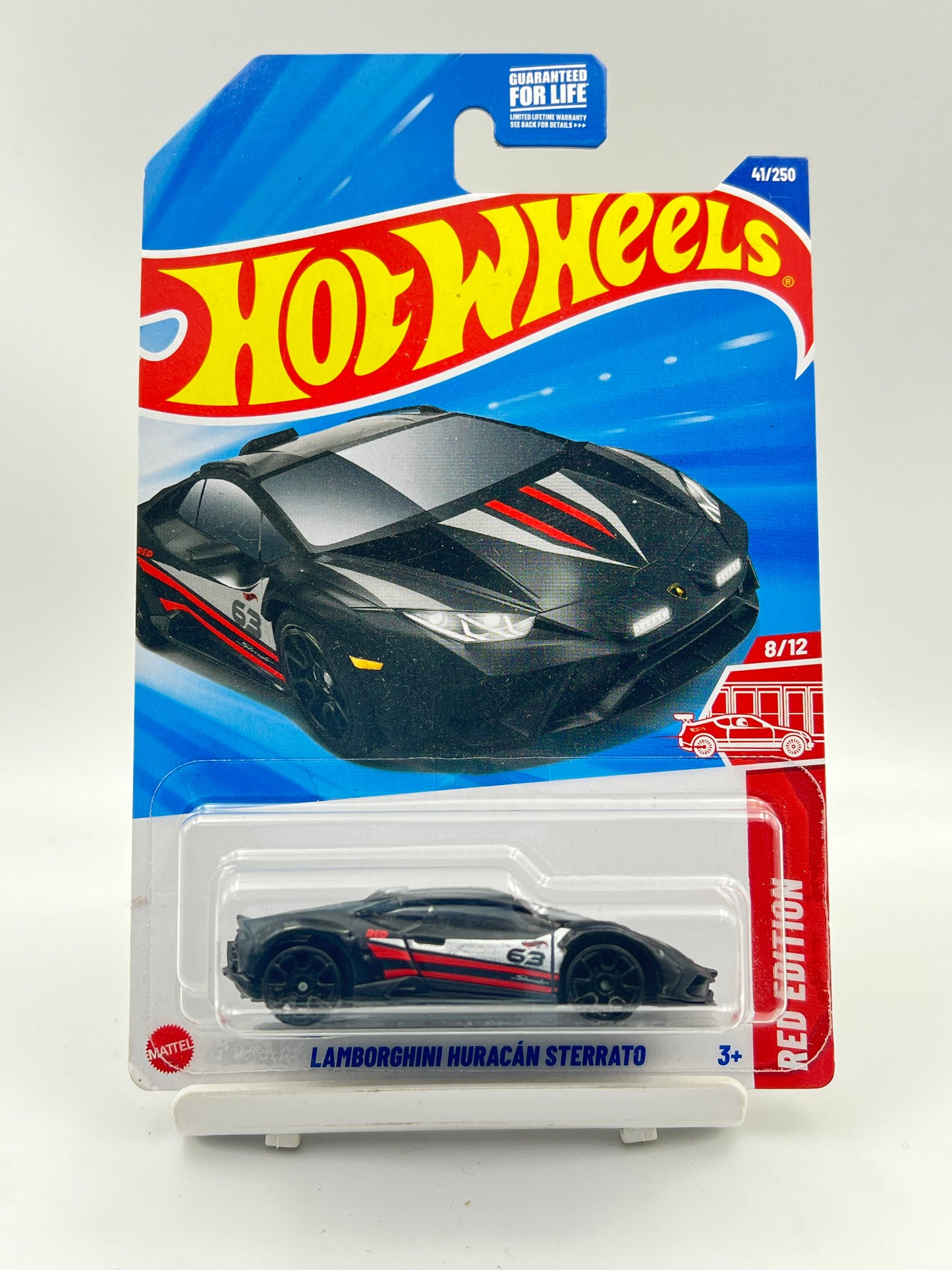 RED EDITION - TARGET EXCLUSIVE - IMPORTED - HOT WHEELS - LAMBORGHINI HURACAN STERRATO - 2G