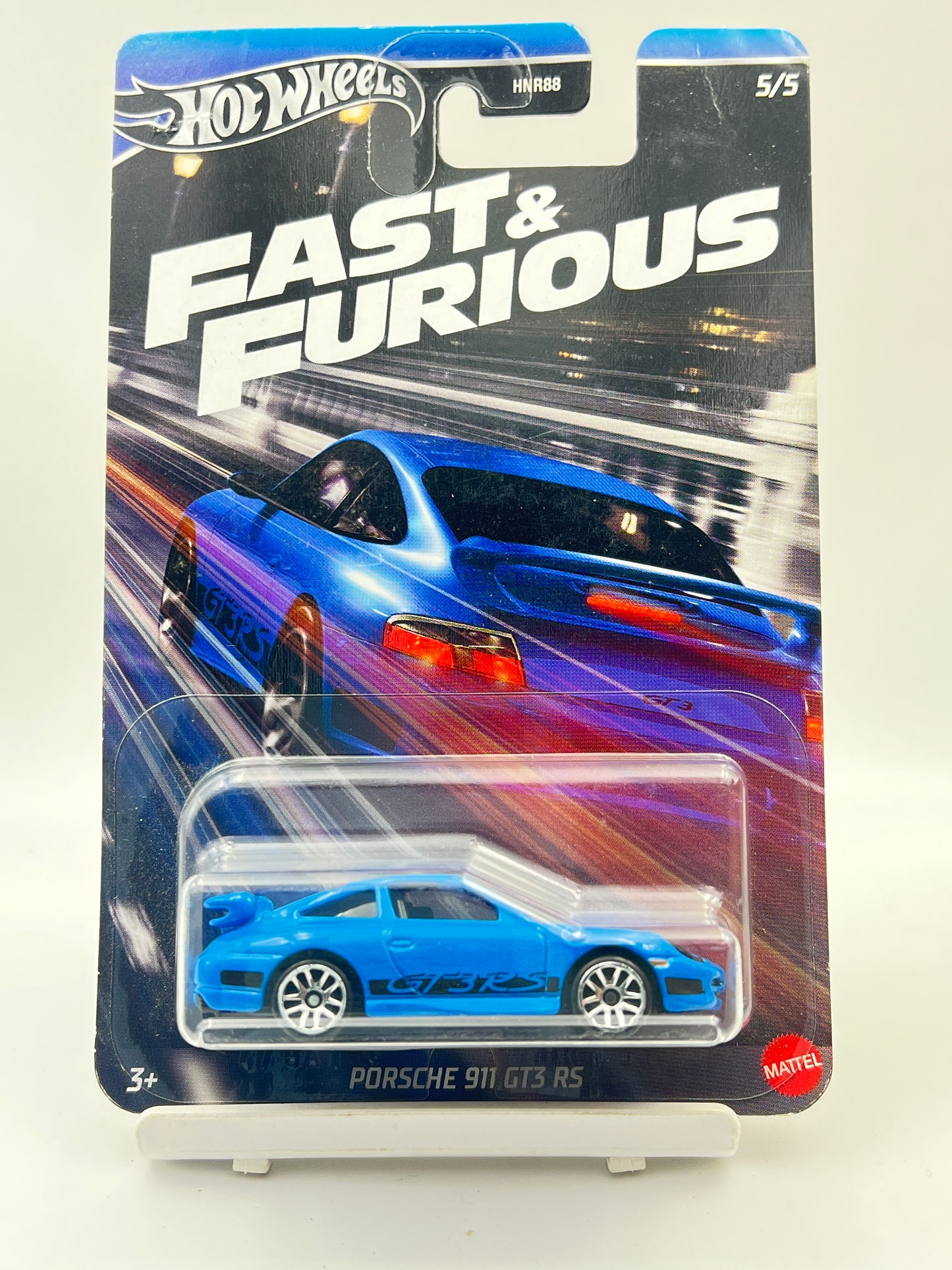 IMPORTED - HOT WHEELS - PORSCHE 911 GT3 RS - BLUE - FAST AND FURIOUS - 4B