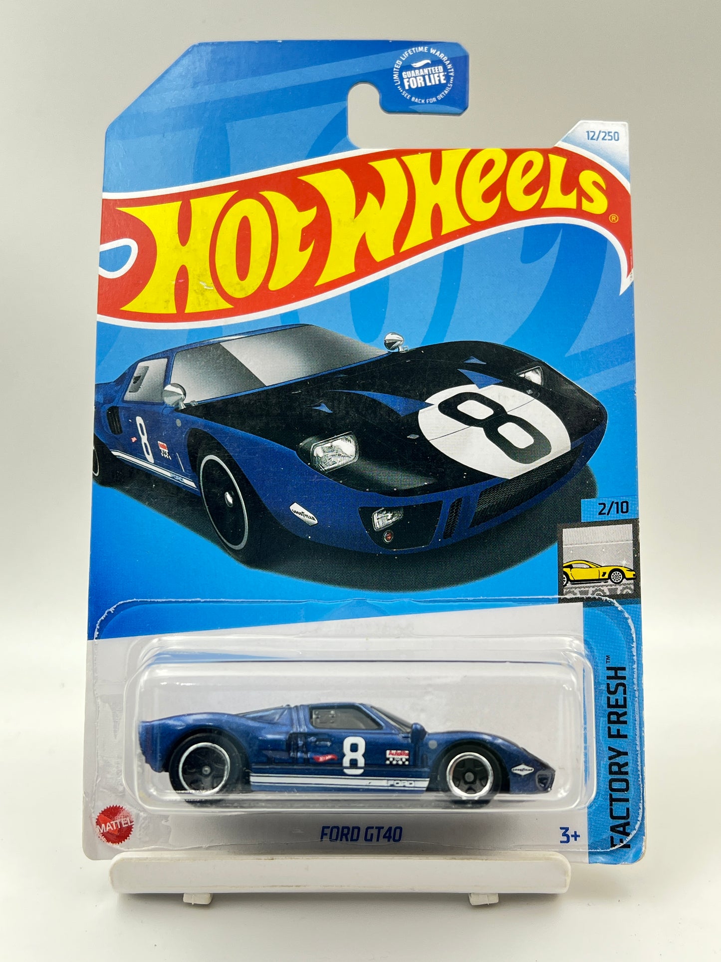 IMPORTED - HOT WHEELS - FORD GT40 - DARK BLUE - 1D
