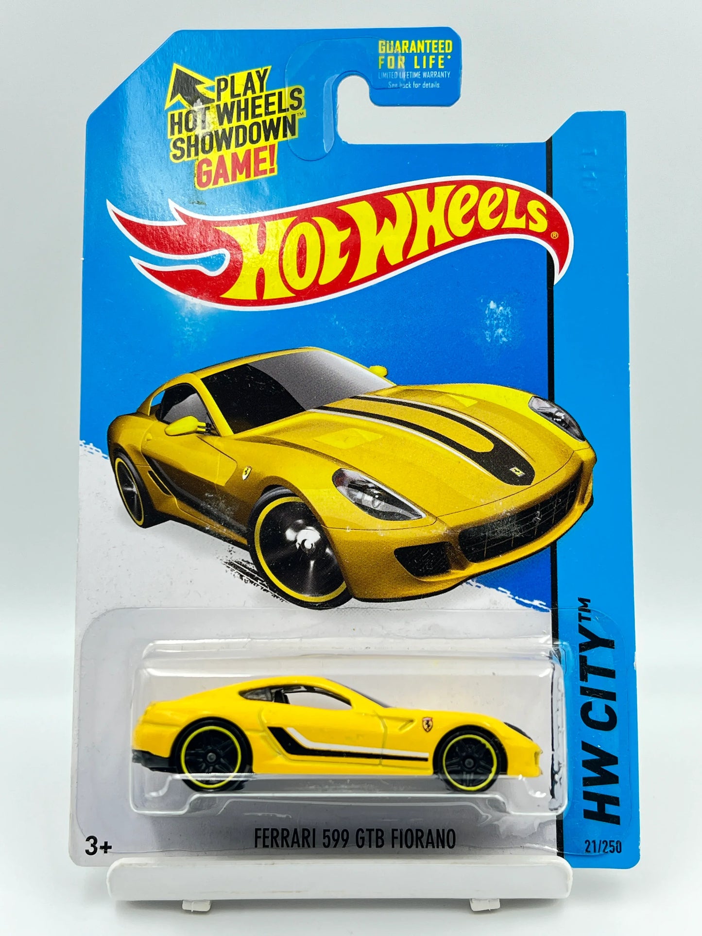 HOT WHEELS - FERRARI 599 GTB FIORANO - YELLOW - 2B - Its Fun
