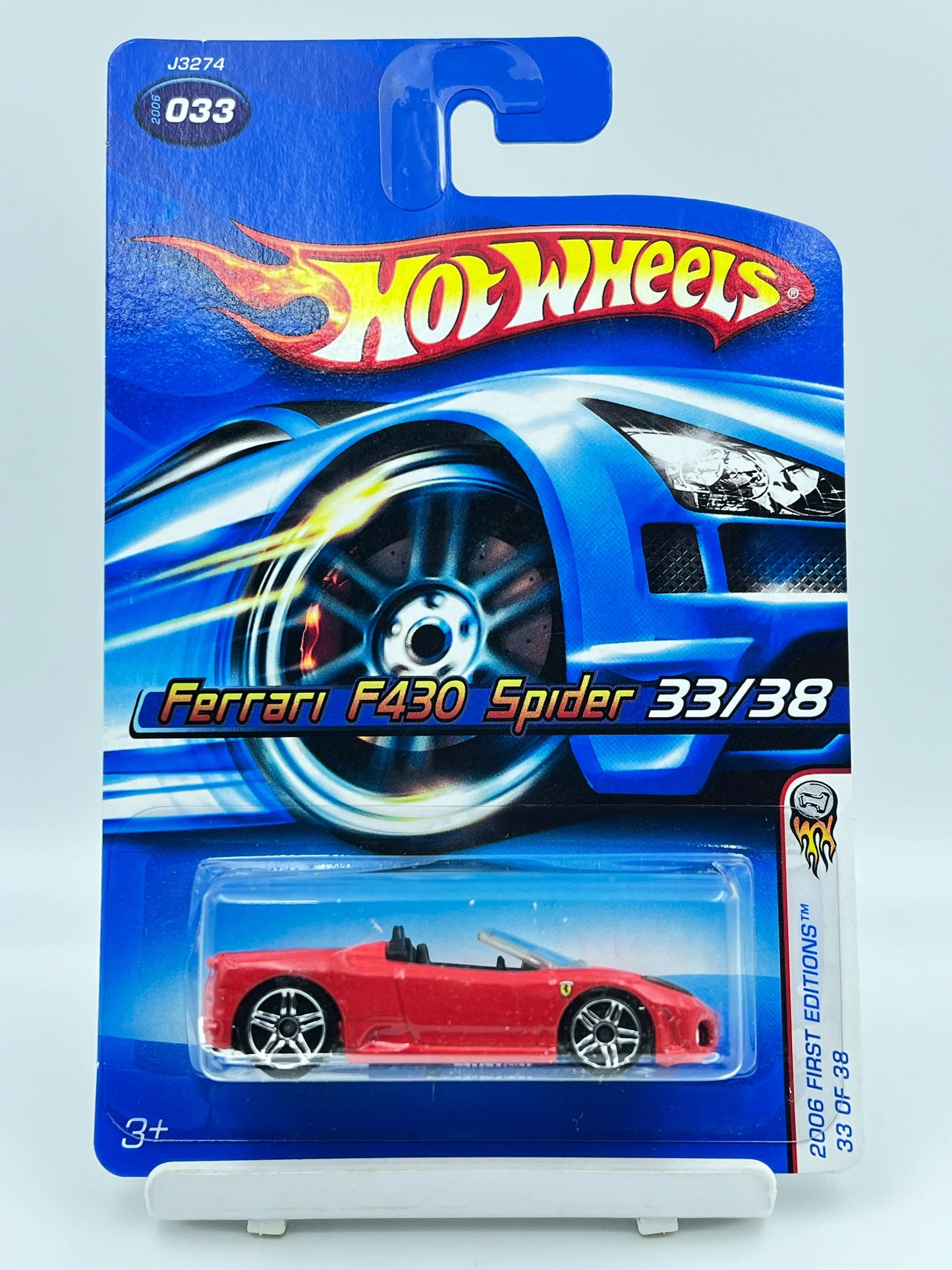 HOT WHEELS - FERRARI F430 SPIDER - RED - (33/38) - 2B - Its Fun