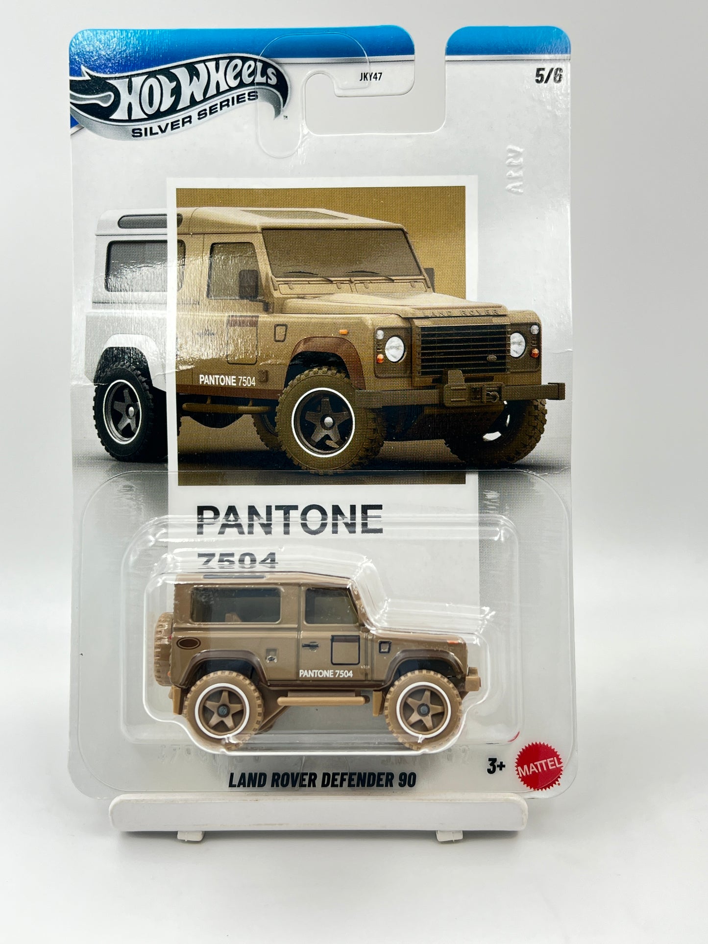 CREASED - HOT WHEELS - PANTONE - LAND ROVER DEFENDER 90 - 4F