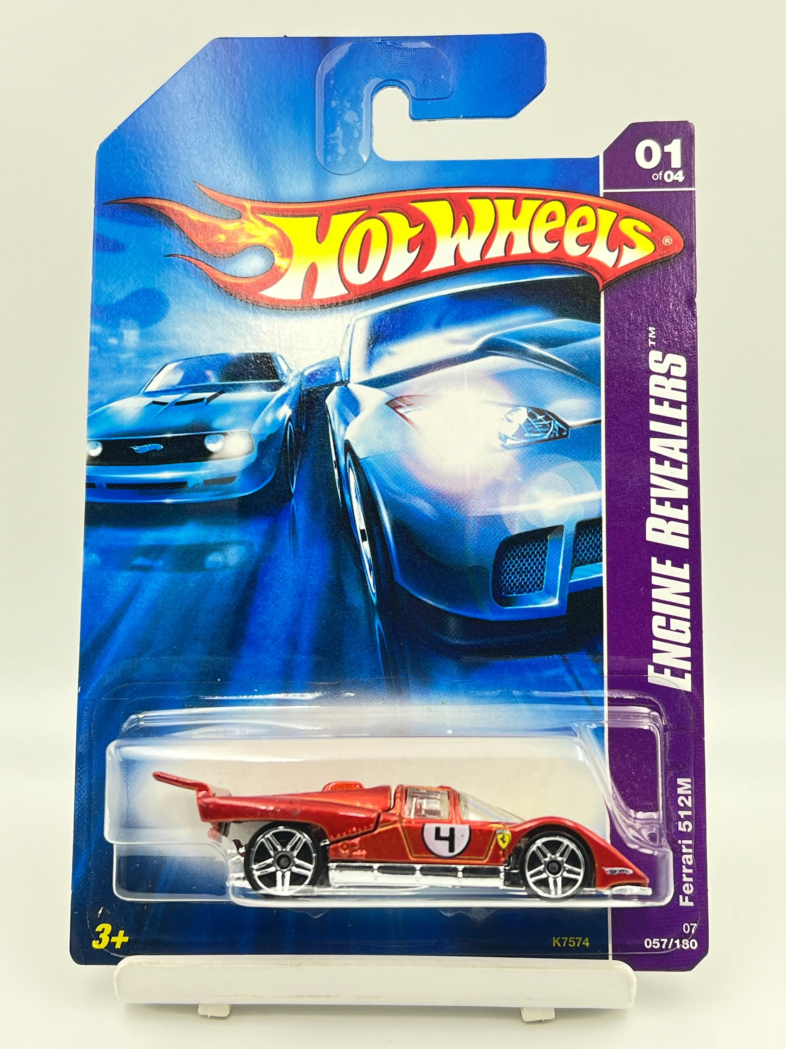 【未開封】Hot Wheels Ferrari Racer 512 M Hot Wheels Ferrari 512 M 2006 First Editions #5/38 Faster Than