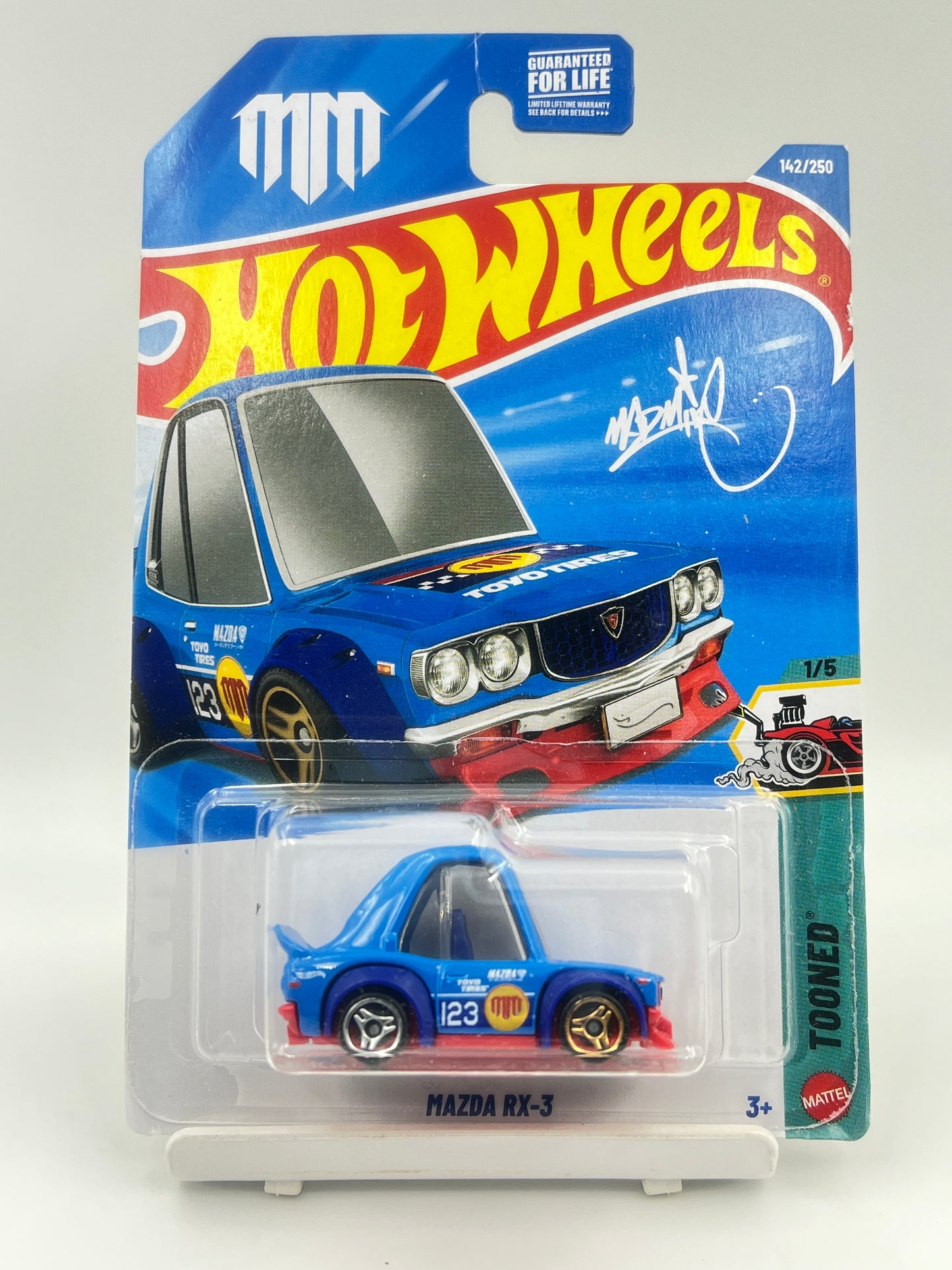 BLISTER CRACK - HOT WHEELS - TOONED MAZDA RX-3 - 1D