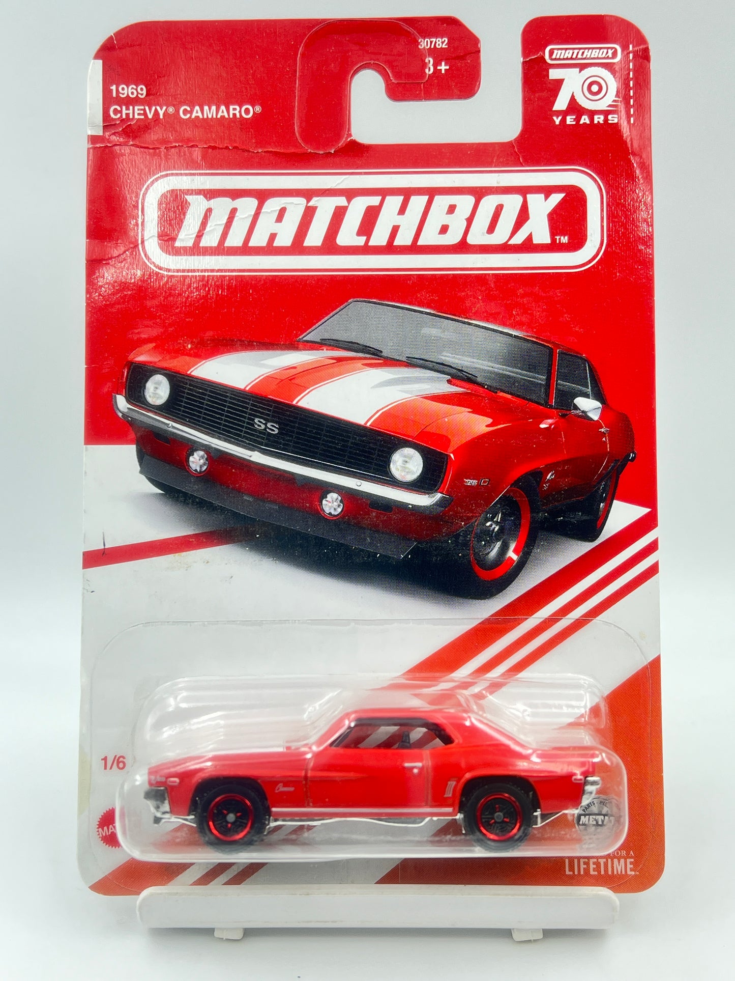 CREASED - MATCHBOX - 1969 CHEVY CAMARO - 1D