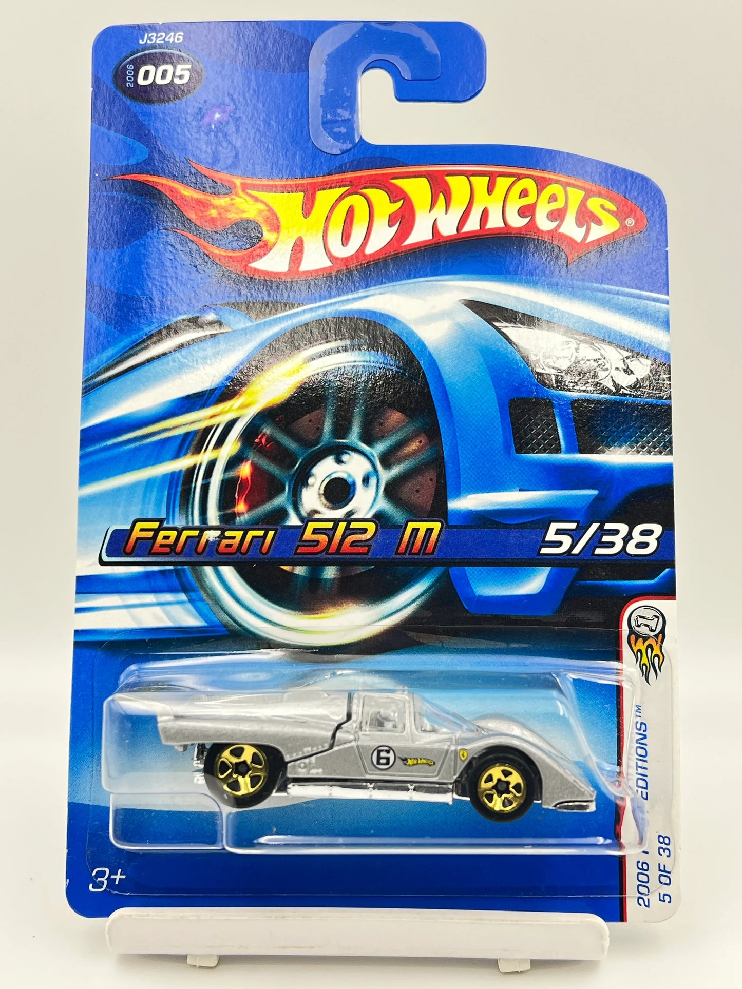 HOT WHEELS - FERRARI 512M - GREY - 1C - Its Fun