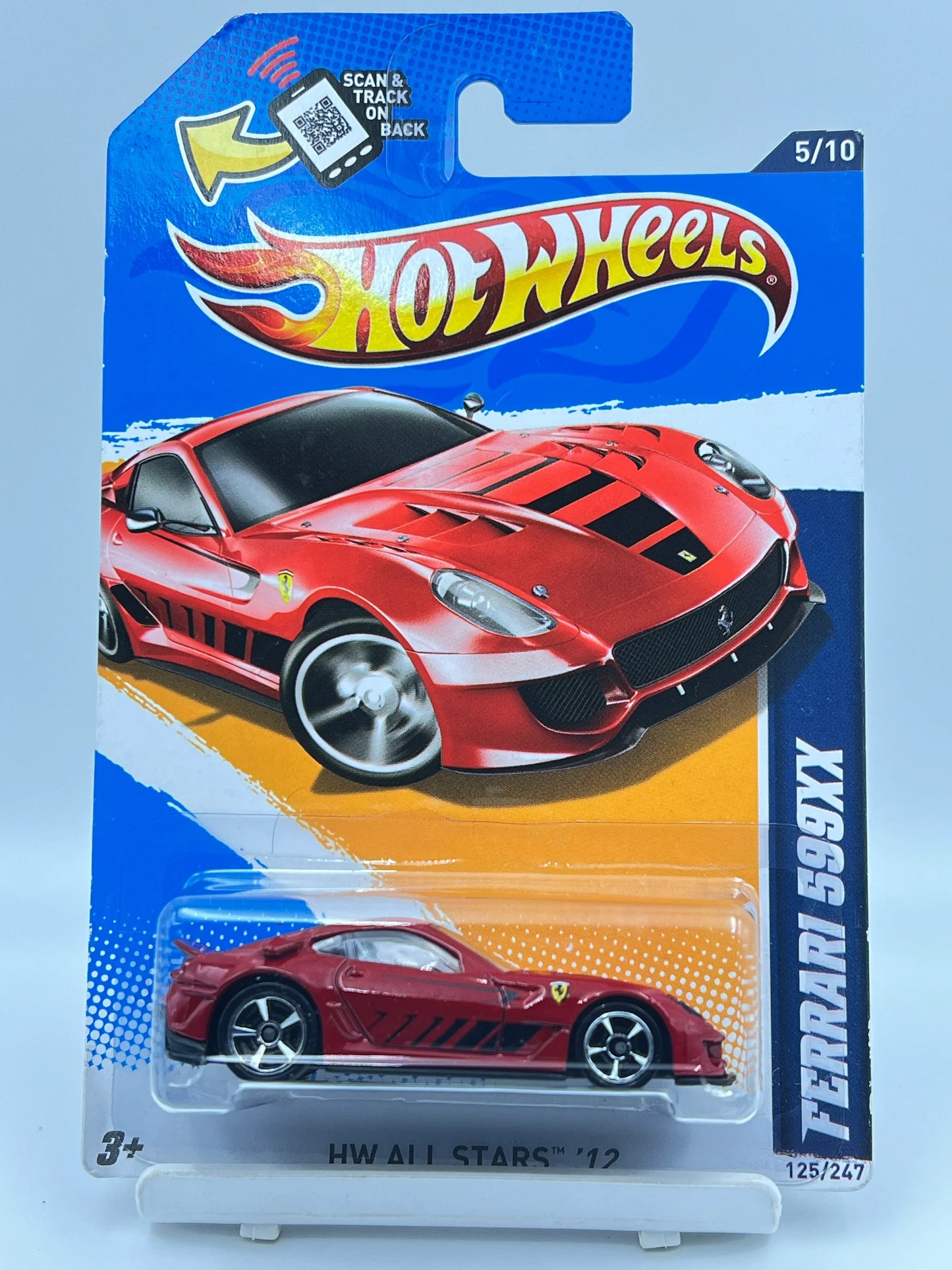 HOT WHEELS - FERRARI 599XX - RED - 1D - Its Fun