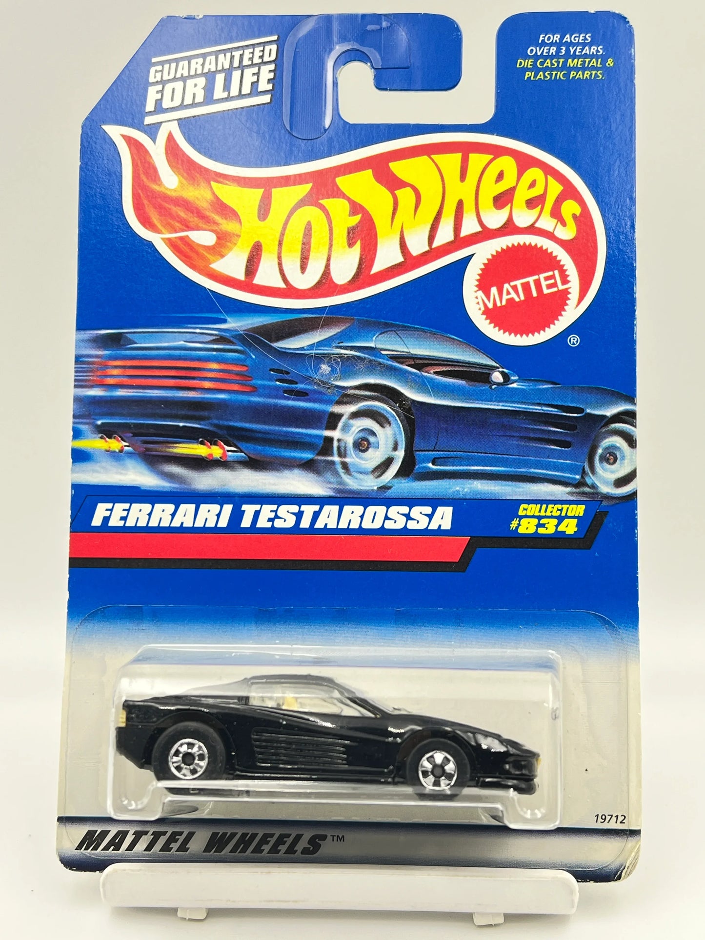 HOT WHEELS - FERRARI TESTAROSSA - BLACK - FULL METAL - 1D - Its Fun