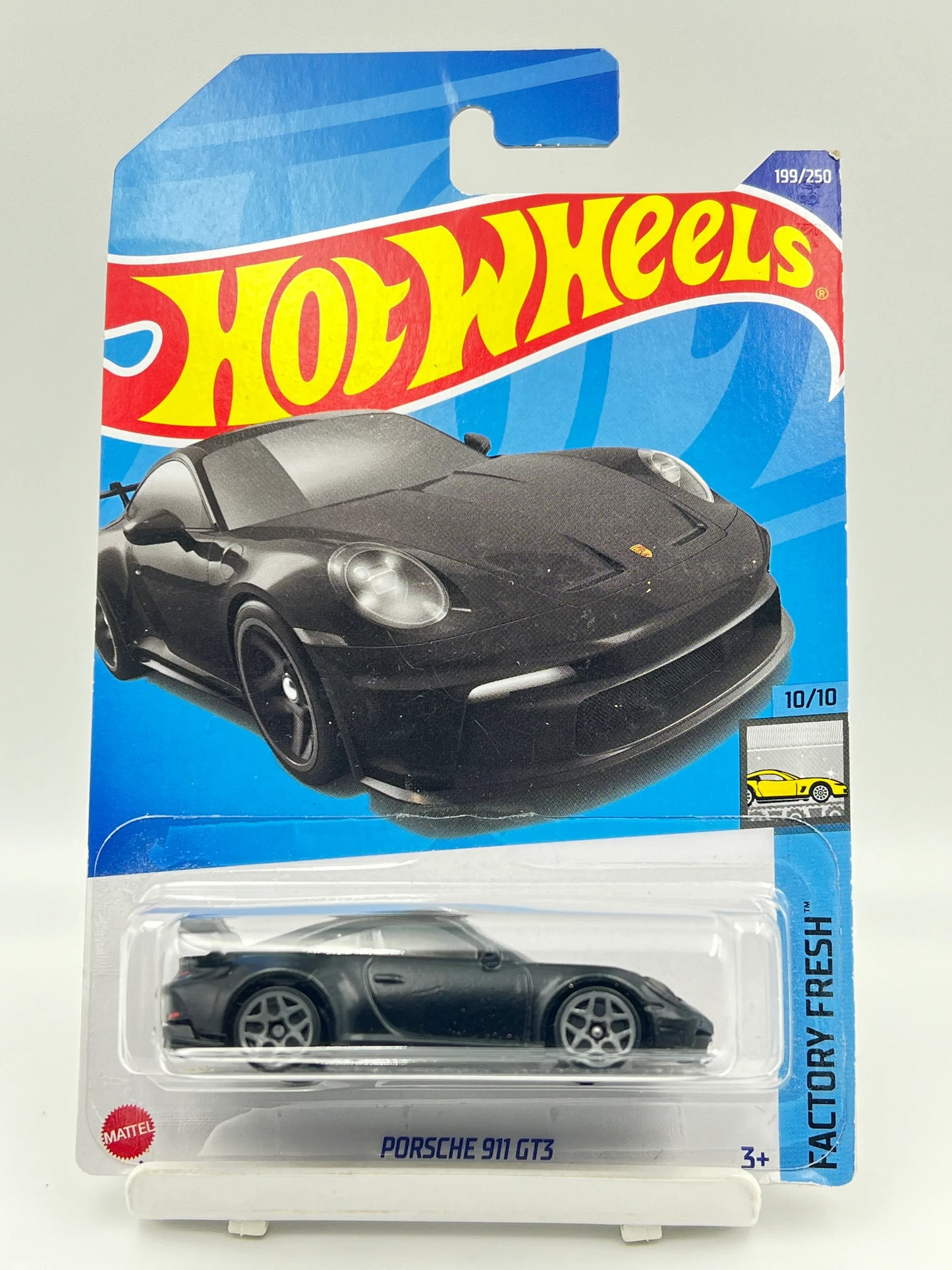 HOT WHEELS - PORSCHE 911 GT3 - MATTE BLACK - RARE - 3B - Its Fun