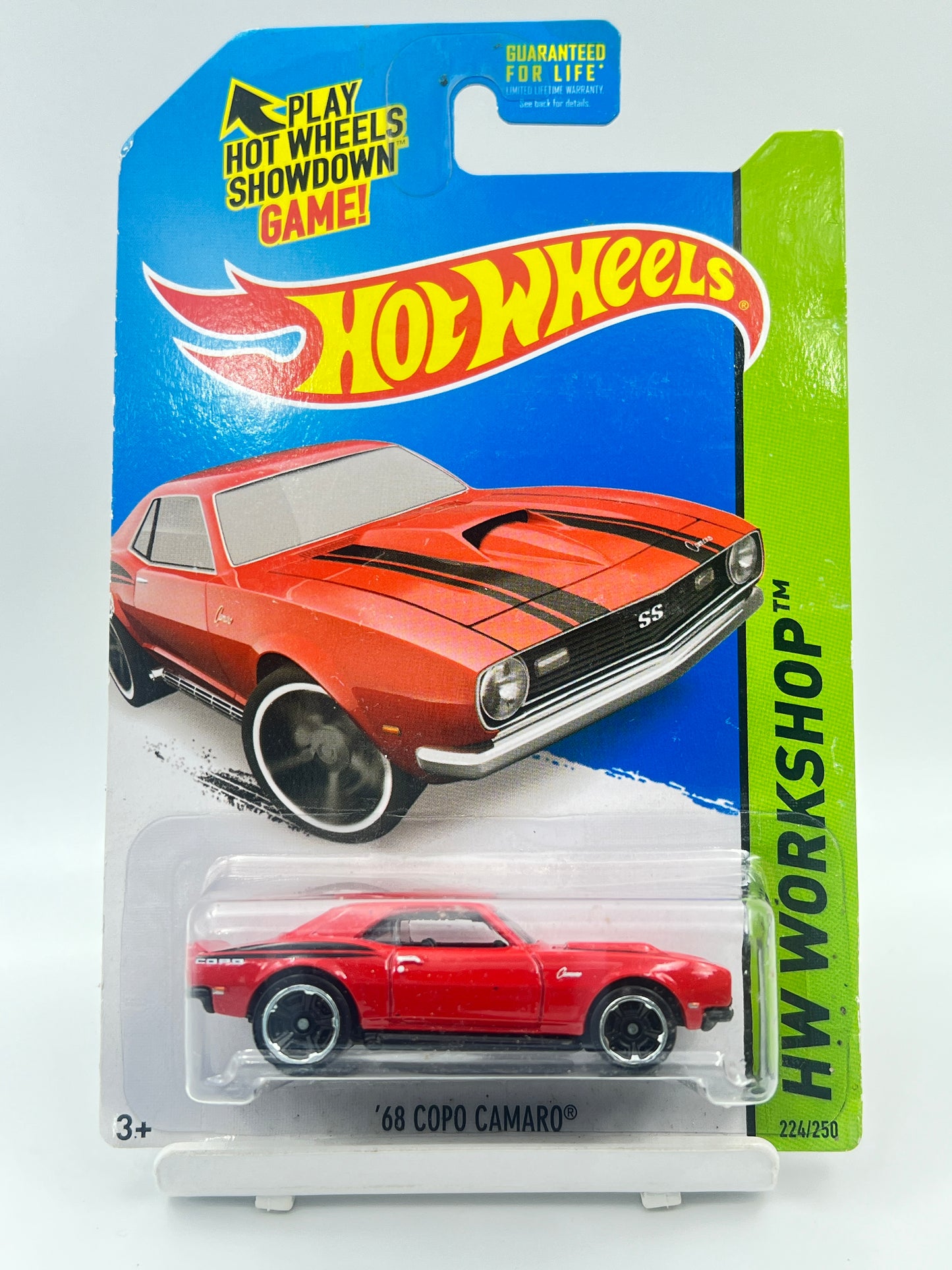 HOT WHEELS - 68 COPO CAMARO - RED - 6A