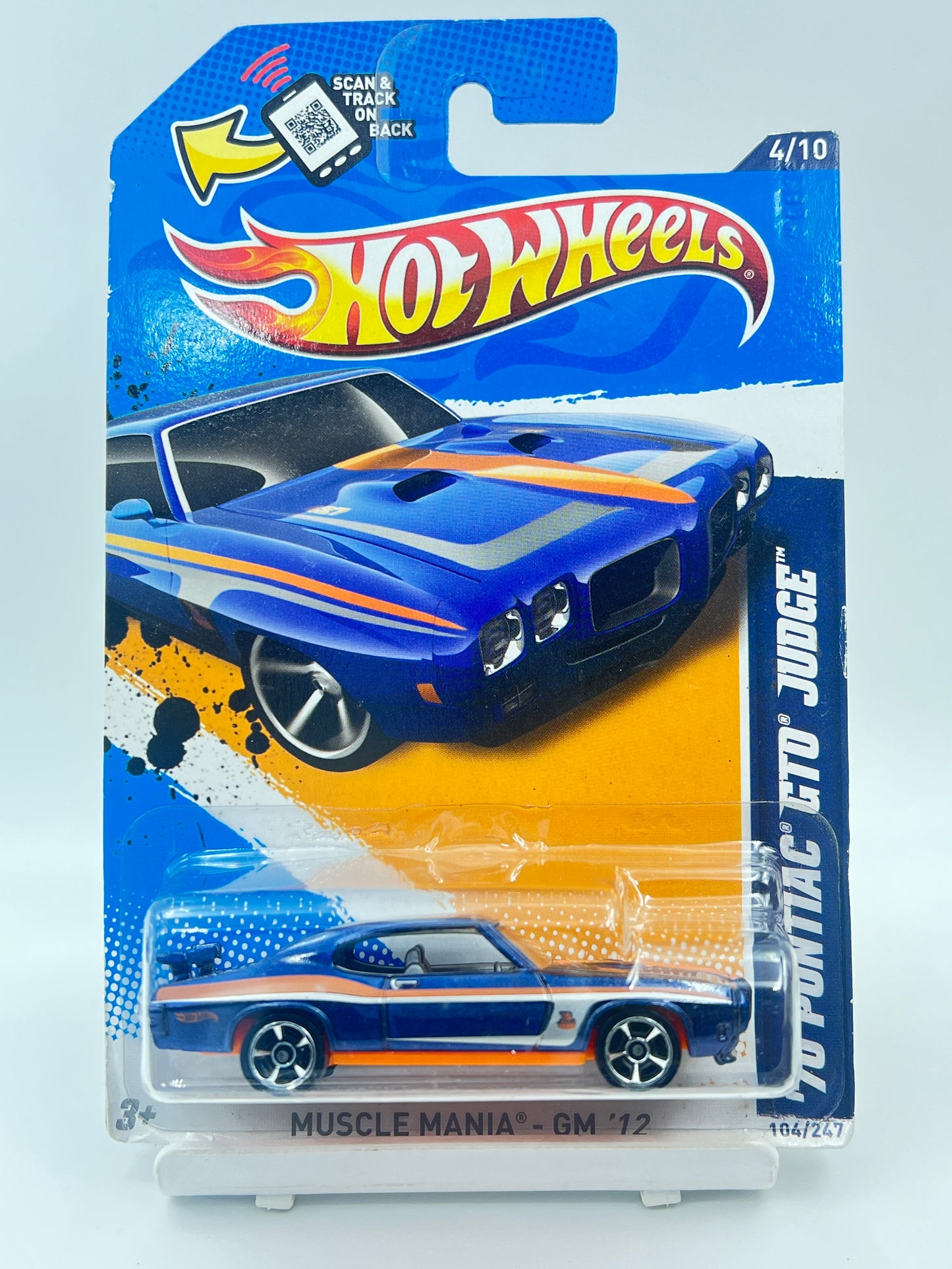 HOT WHEELS - 70 PONTIAC GTO JUDGE - 6A