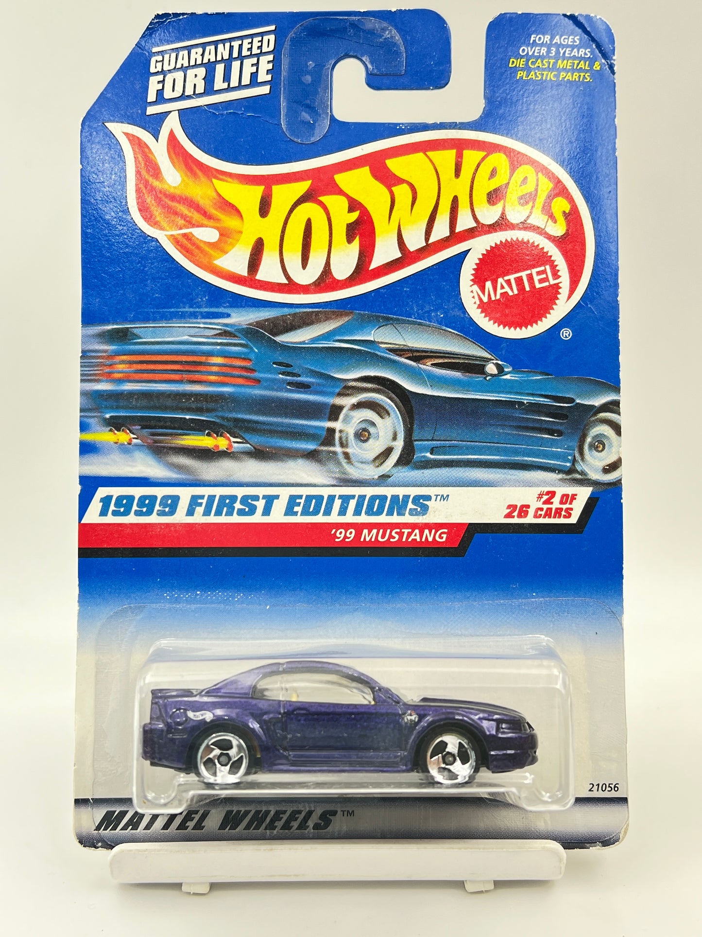 MILD CREASE - HOT WHEELS - 99 MUSTANG - 6C