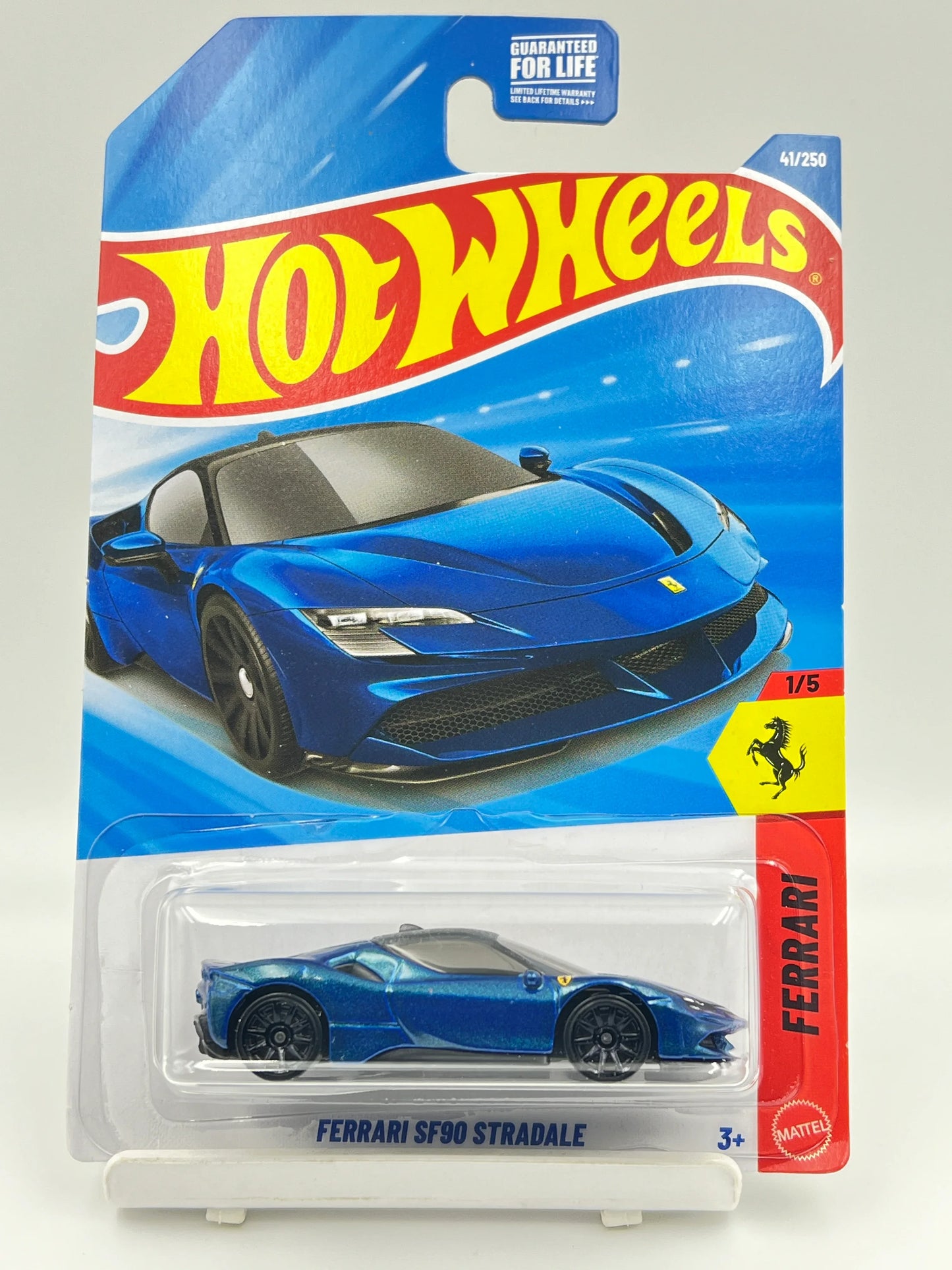 US IMPORTED - HOT WHEELS - FERRARI SF90 STRADALE - BLUE - ZX1 - Its Fun