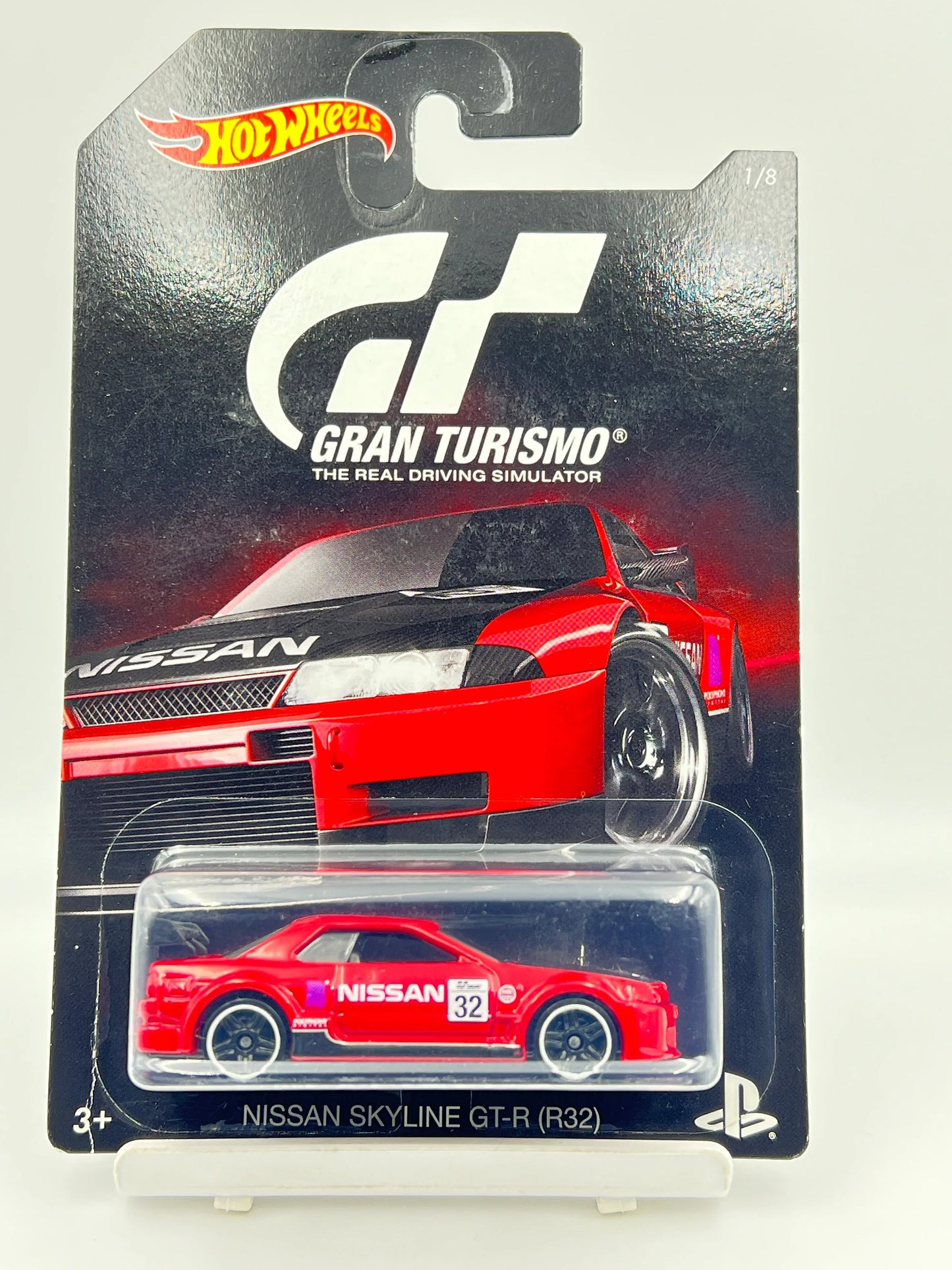 HOT WHEELS - GRAN TURISMO - CREASED CARD - NISSAN SKYLINE GT-R (R32) - 4C - Its Fun