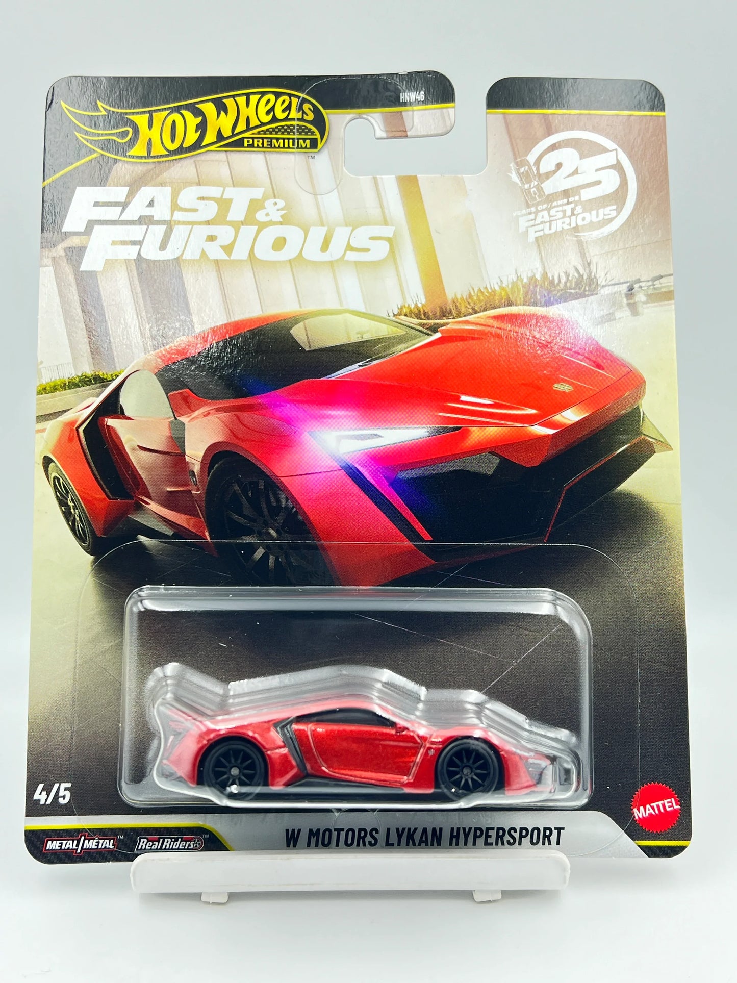HOT WHEELS - 25 YEARS OF FAST AND FURIOUS - PREMIUM - W MOTORS LYKAN HYPERSPORT - 5B - Its Fun