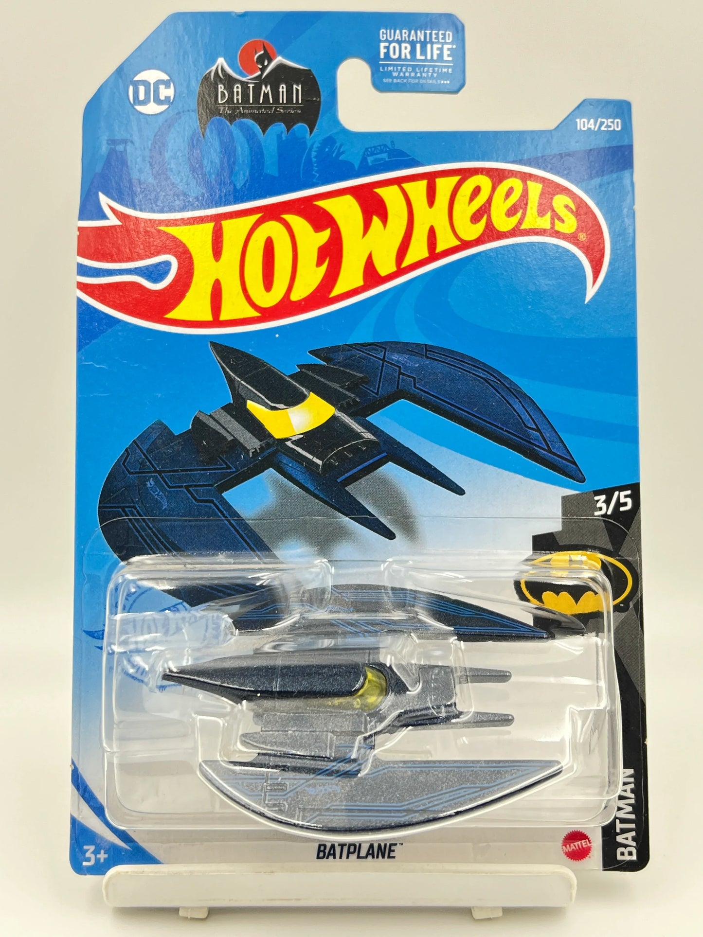 HOT WHEELS - BATPLANE - DARK BLUE - ZX3 - Its Fun