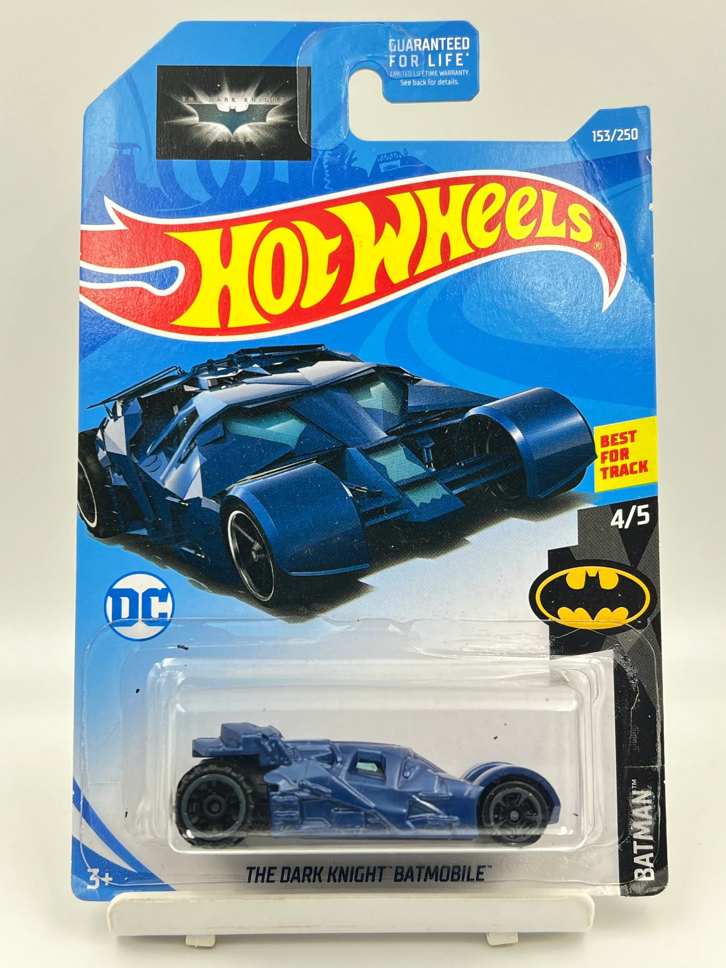 HOT WHEELS - THE DARK KNIGHT BATMOBILE - BLUE - ZX3 - Its Fun